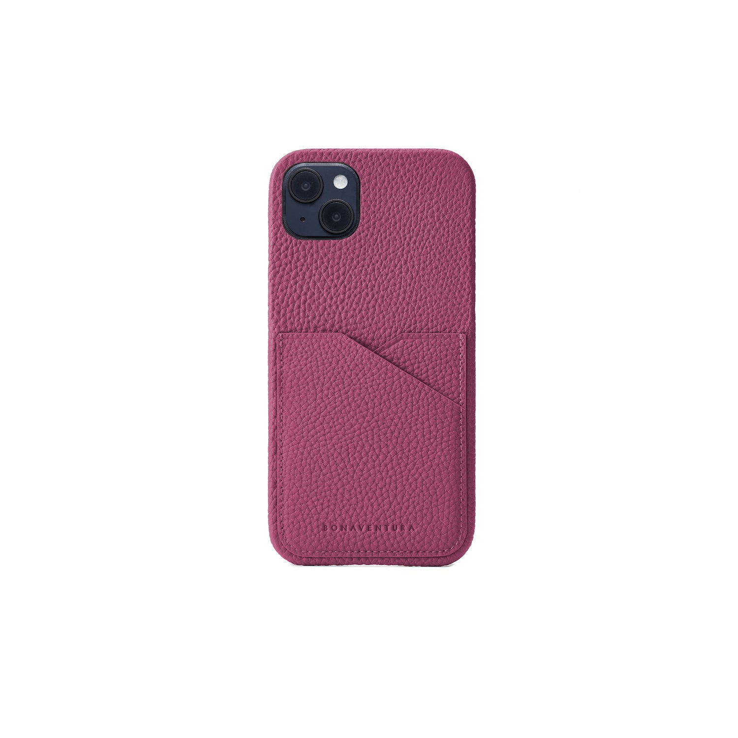 (iPhone 14 Plus) Back Cover Case Shrink Leather