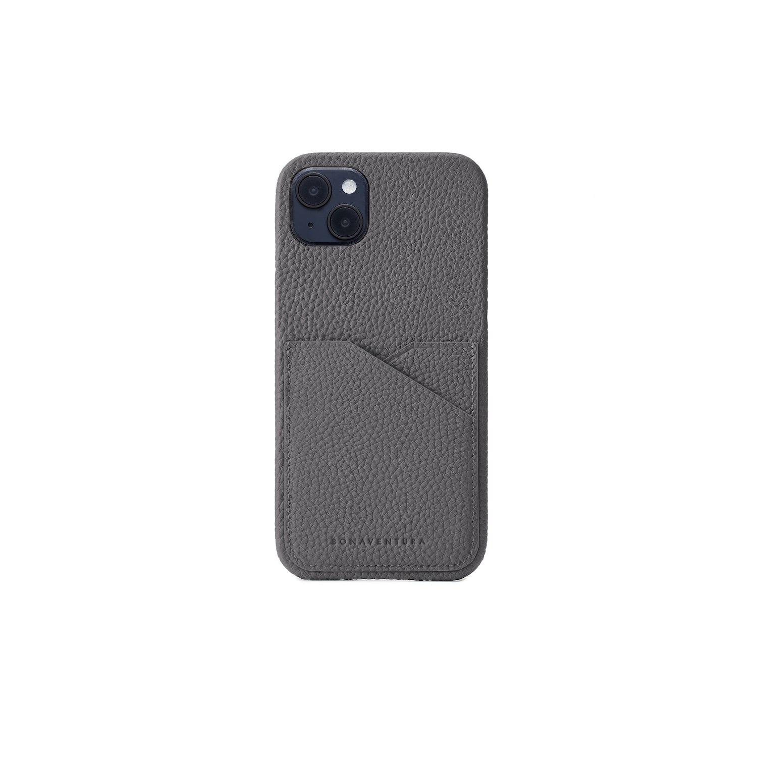 (iPhone 14 Plus) Back Cover Case Shrink Leather