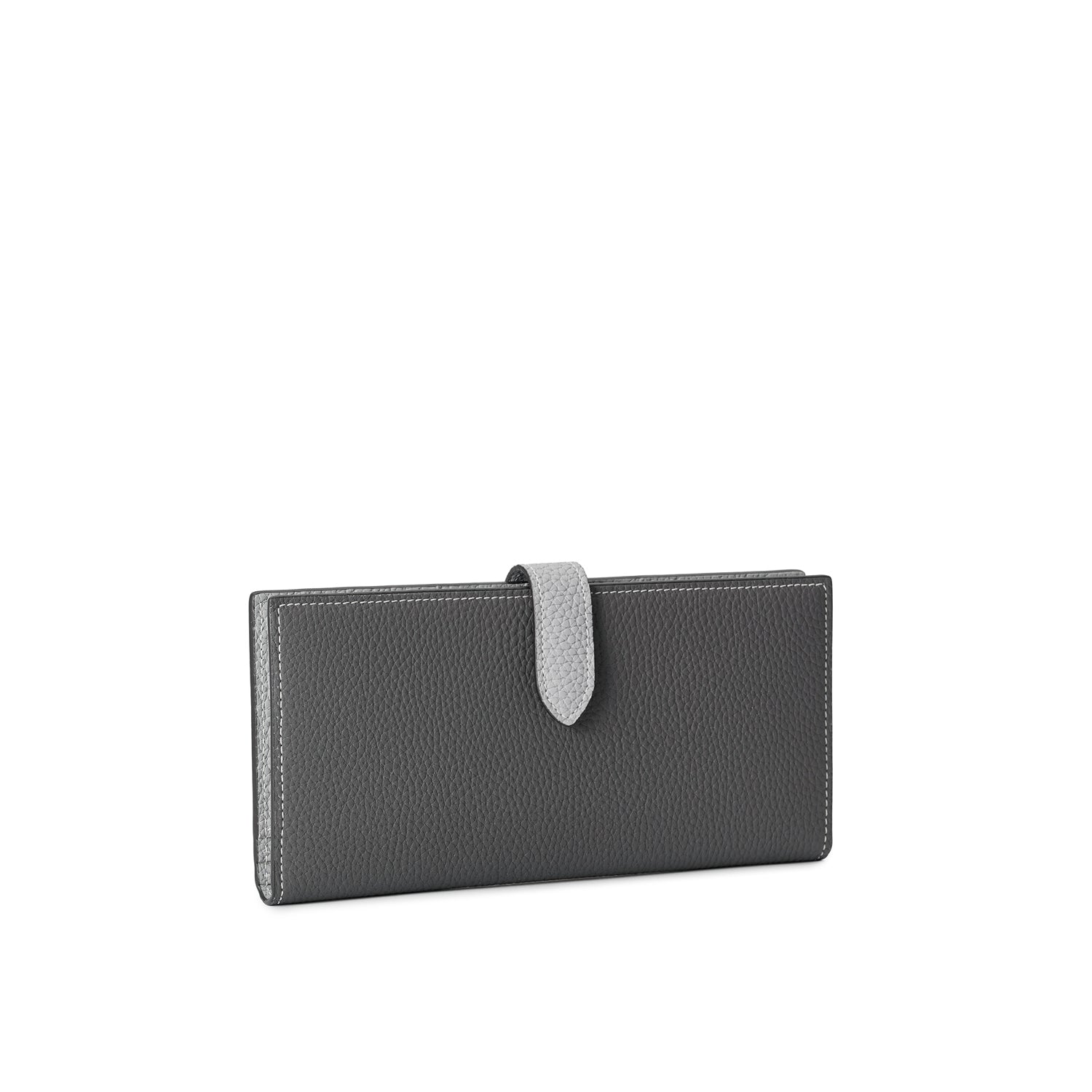 Belted Long Wallet Shrink Leather