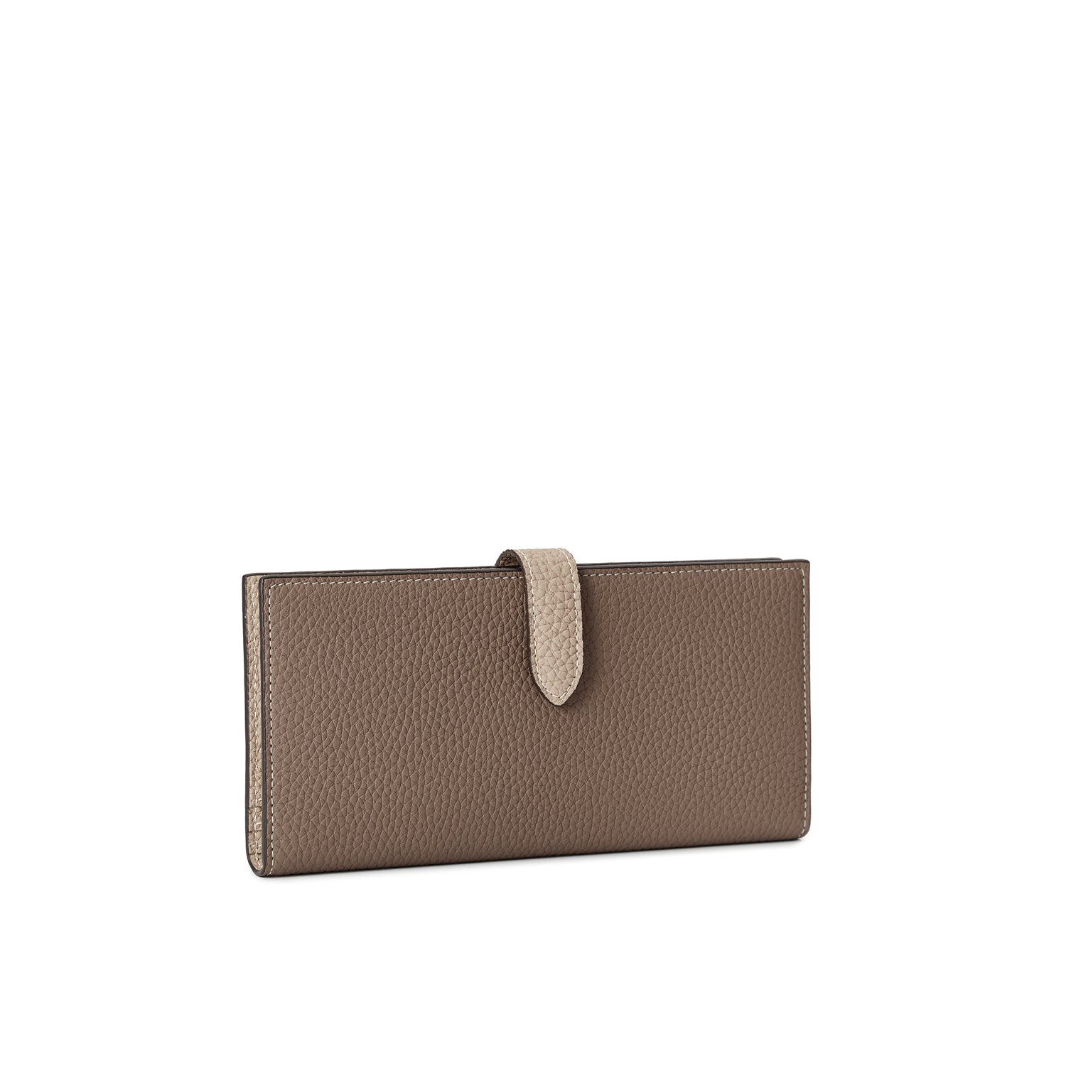 Belted Long Wallet Shrink Leather
