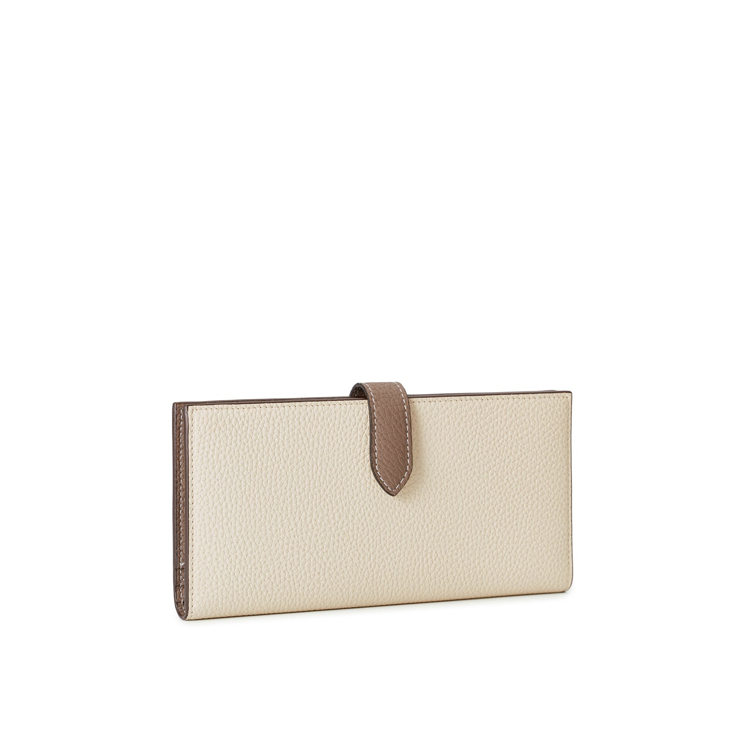 Belted Long Wallet Shrink Leather