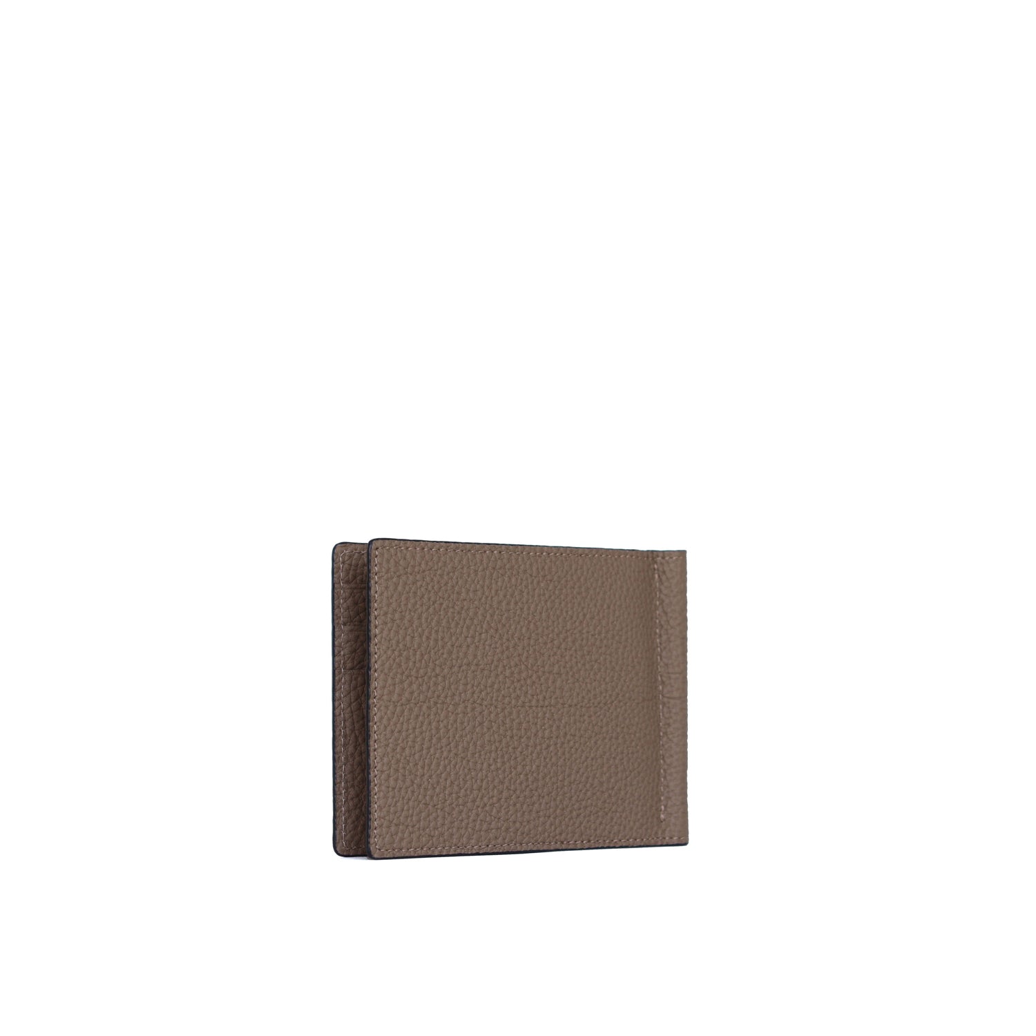 Bi-Fold Wallet with Money Clip Shrink Leather (Medium)