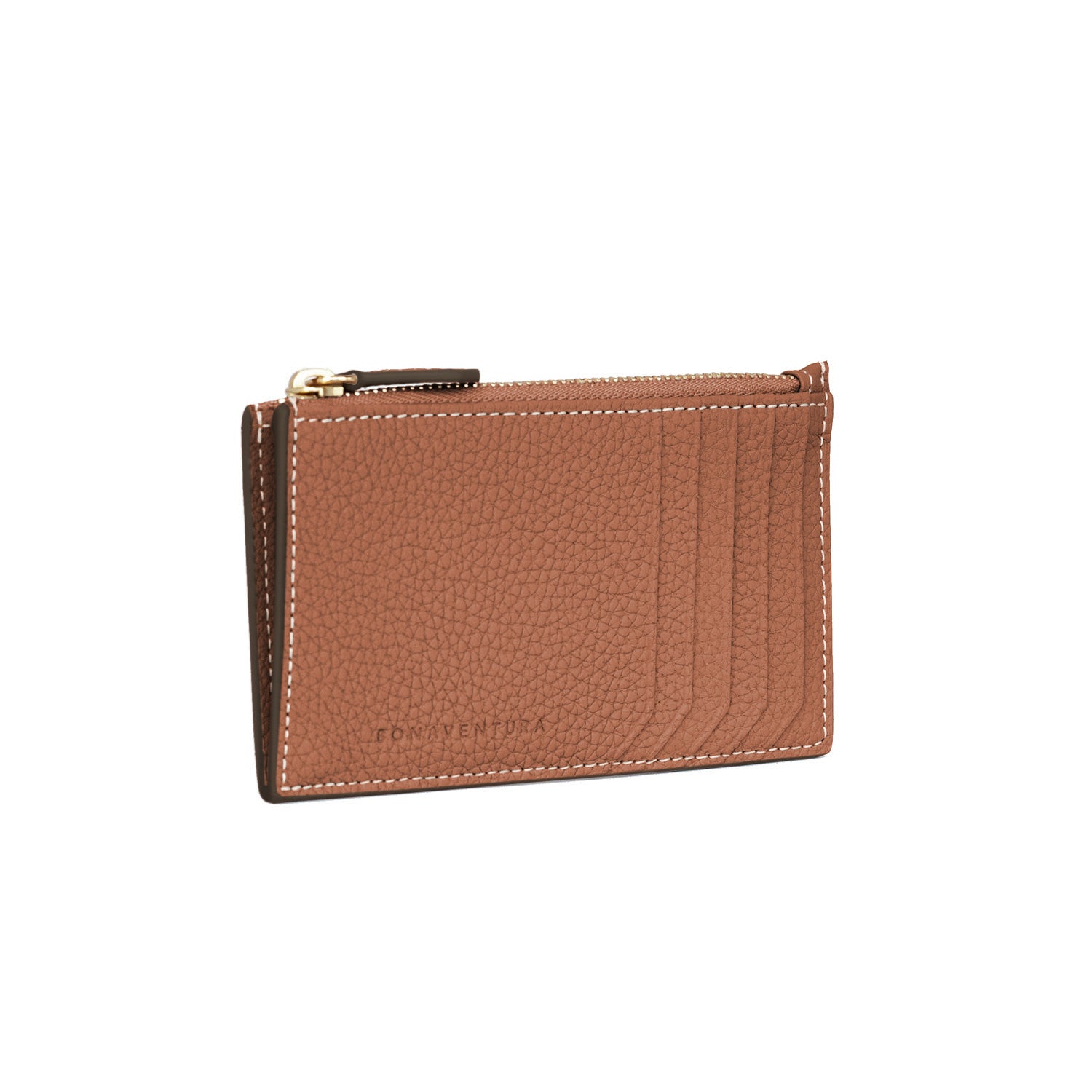 Mini Zip Wallet Shrink Leather