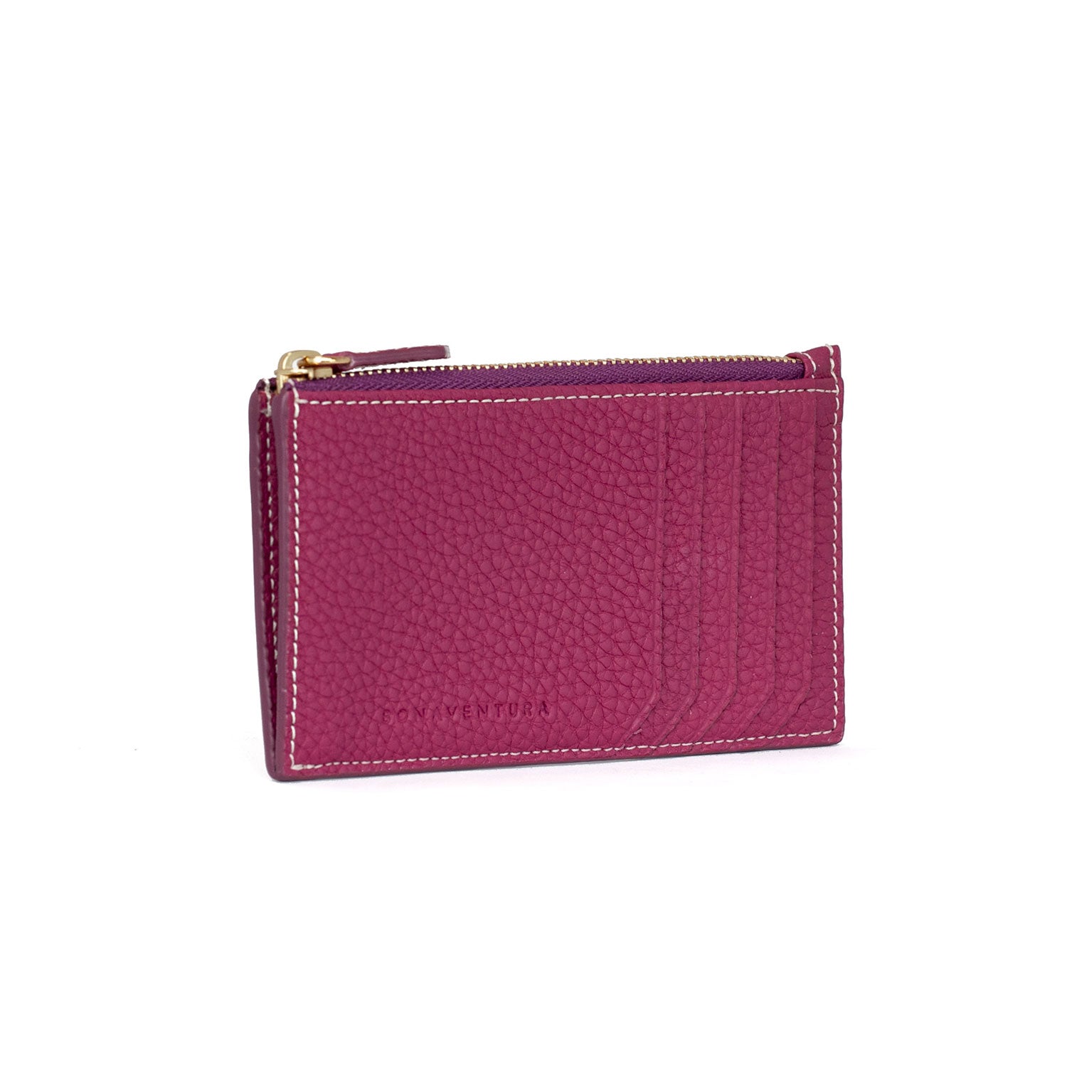 Mini Zip Wallet Shrink Leather