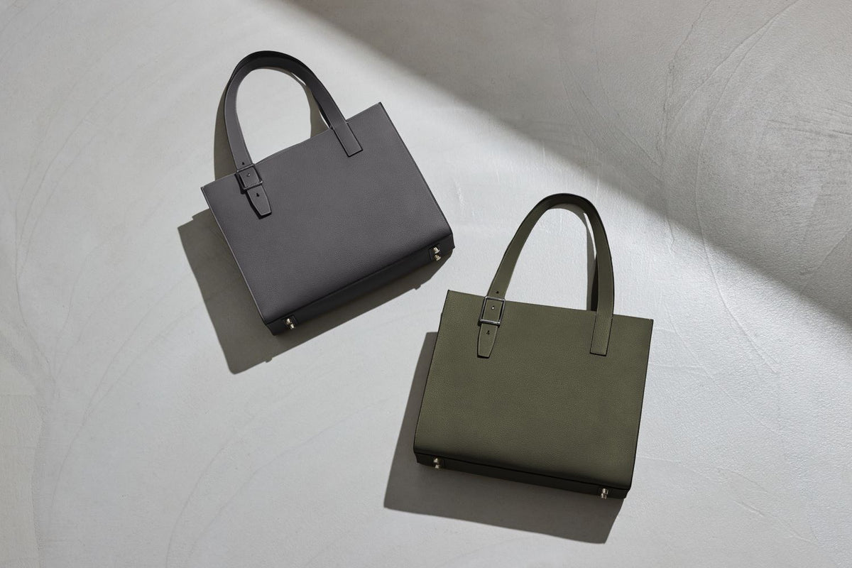新色】オリーブ、チャコールグレー(Nicola Bag)