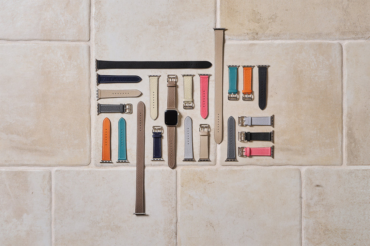 上質なレザーのApple Watchバンド / ベルト – イタリア(ミラノ)発の  
