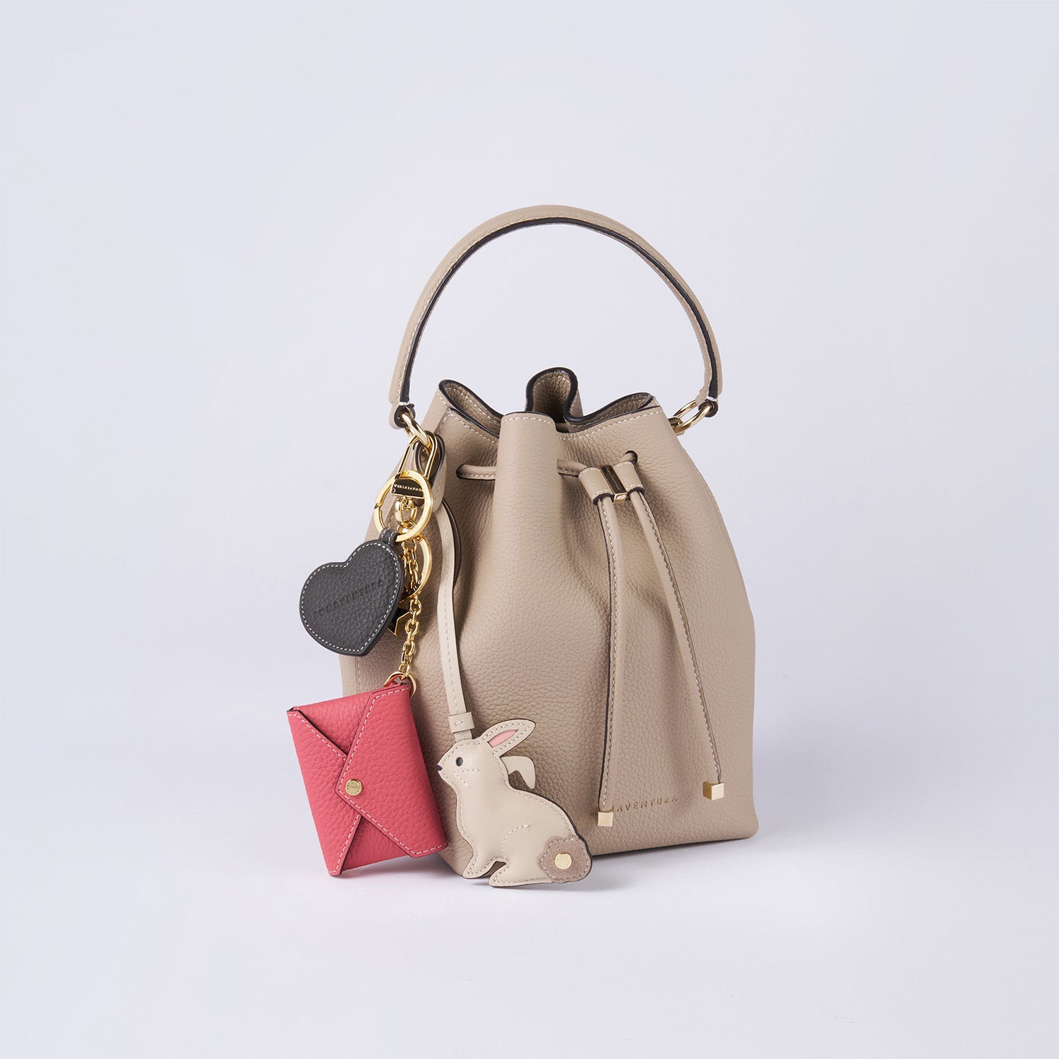 スター チェーン キーホルダー シュリンクレザー