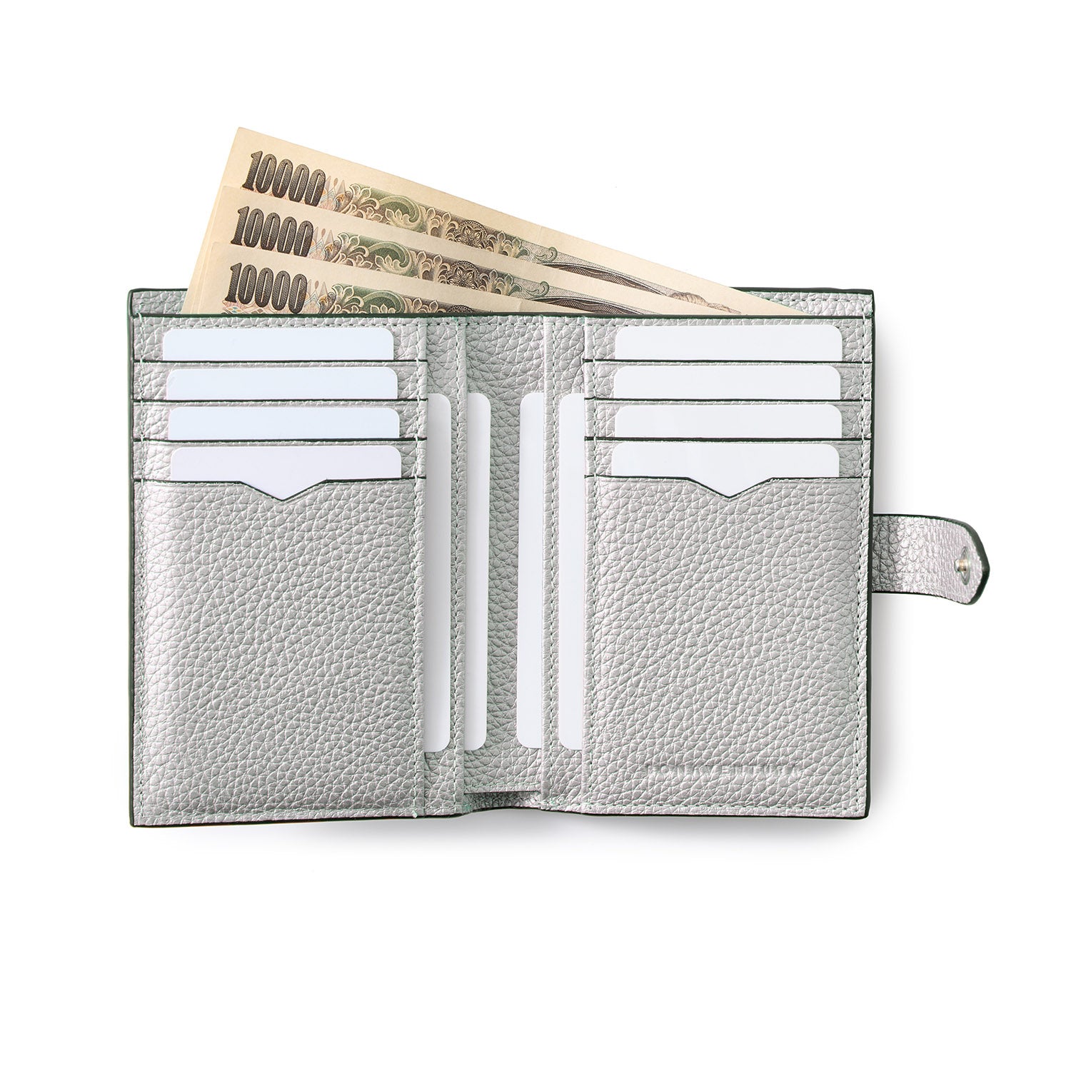 極美品♪ BONAVENTURA ベルテッドマルチミディアムウォレット ベルテッド マルチ ミディアム ウォレット シュリンクレザー