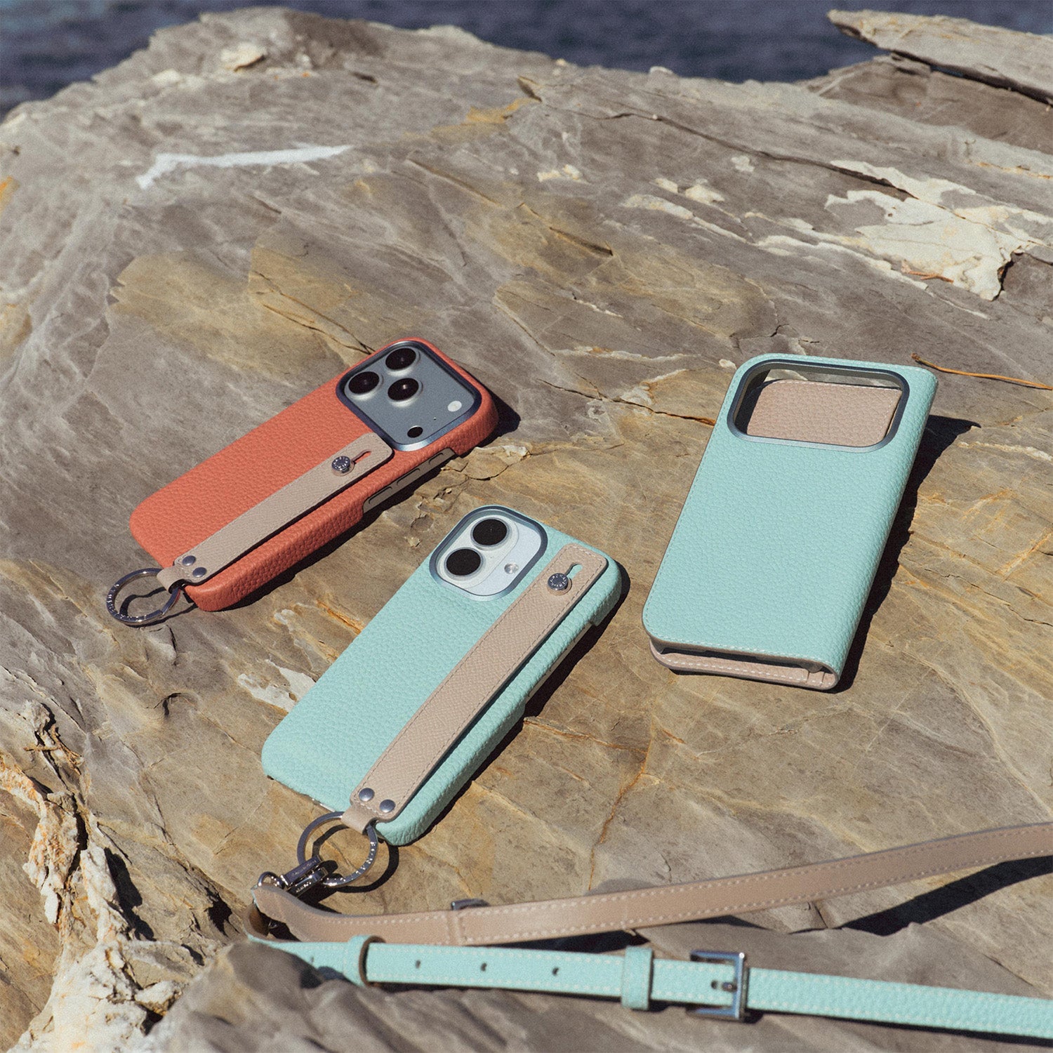 iPhone 17 Pro) ダイアリーケース シュリンクレザー – BONAVENTURA