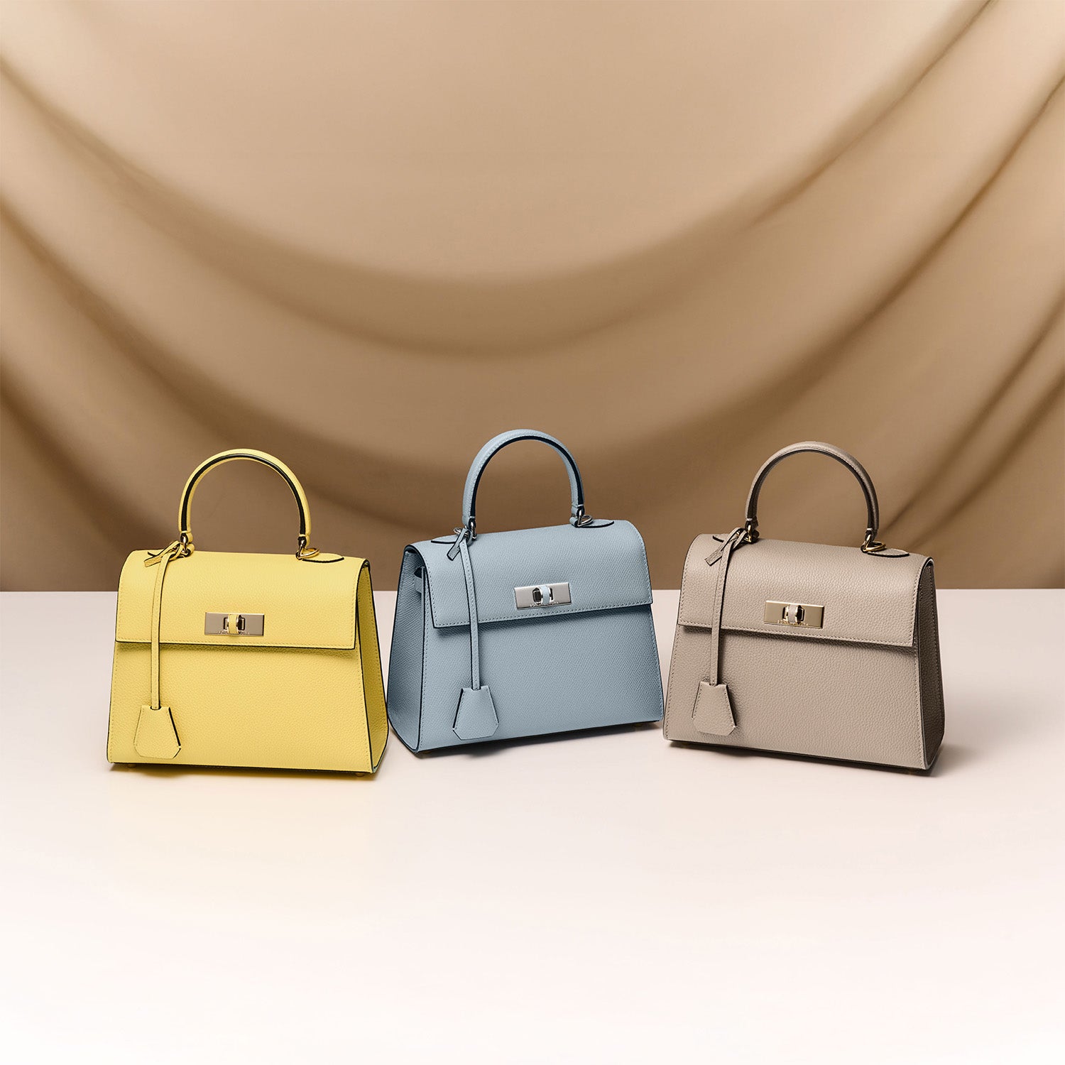 【新品同様】定価22万円BONAVENTURA ヴィットーリア ミニ　2way ヴィットーリア トップハンドルバッグ シュリンクレザー (ミニ