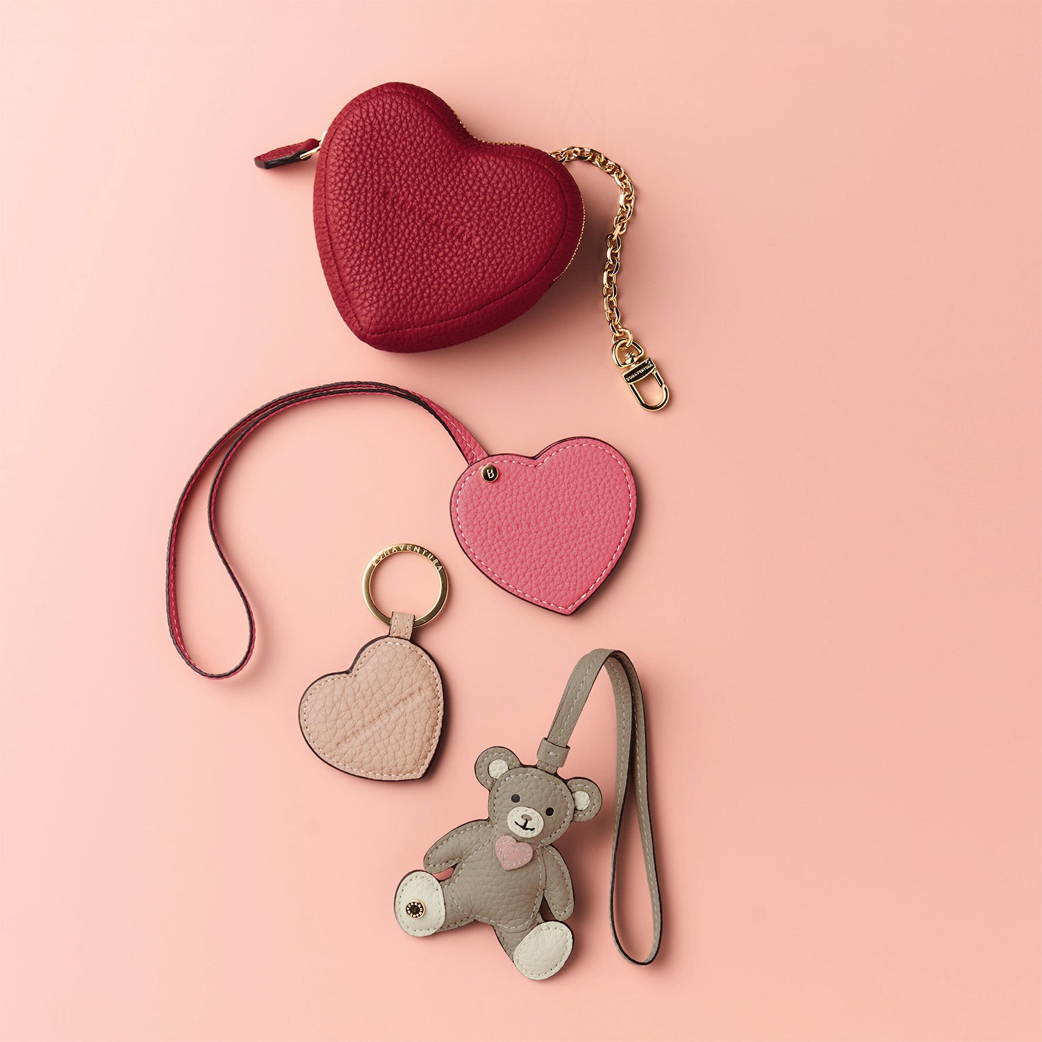 アニマルチャーム (ベア ハート付き)