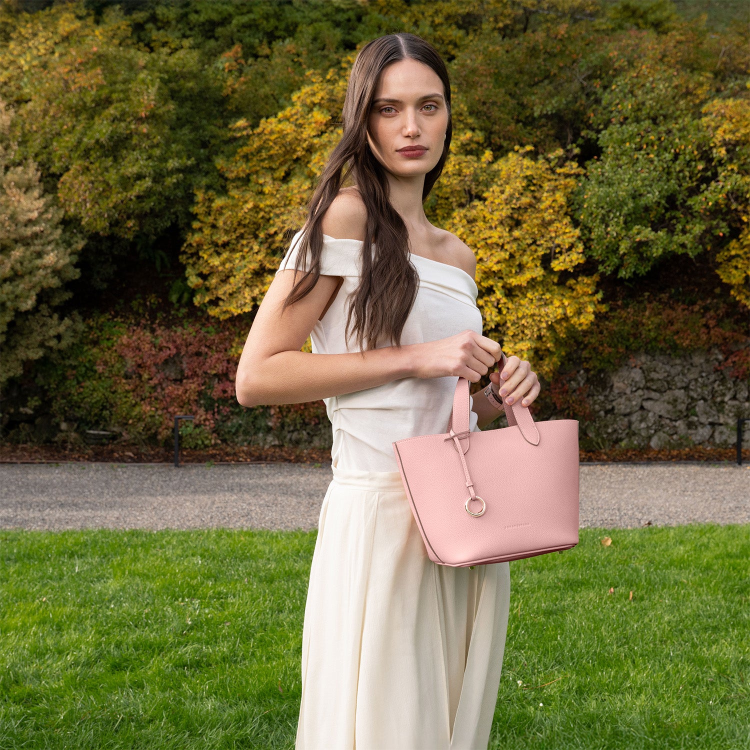 k*i様 ボナベンチュラ アリーナ 2WAY トートバッグ シュリンクレザー (スモール)