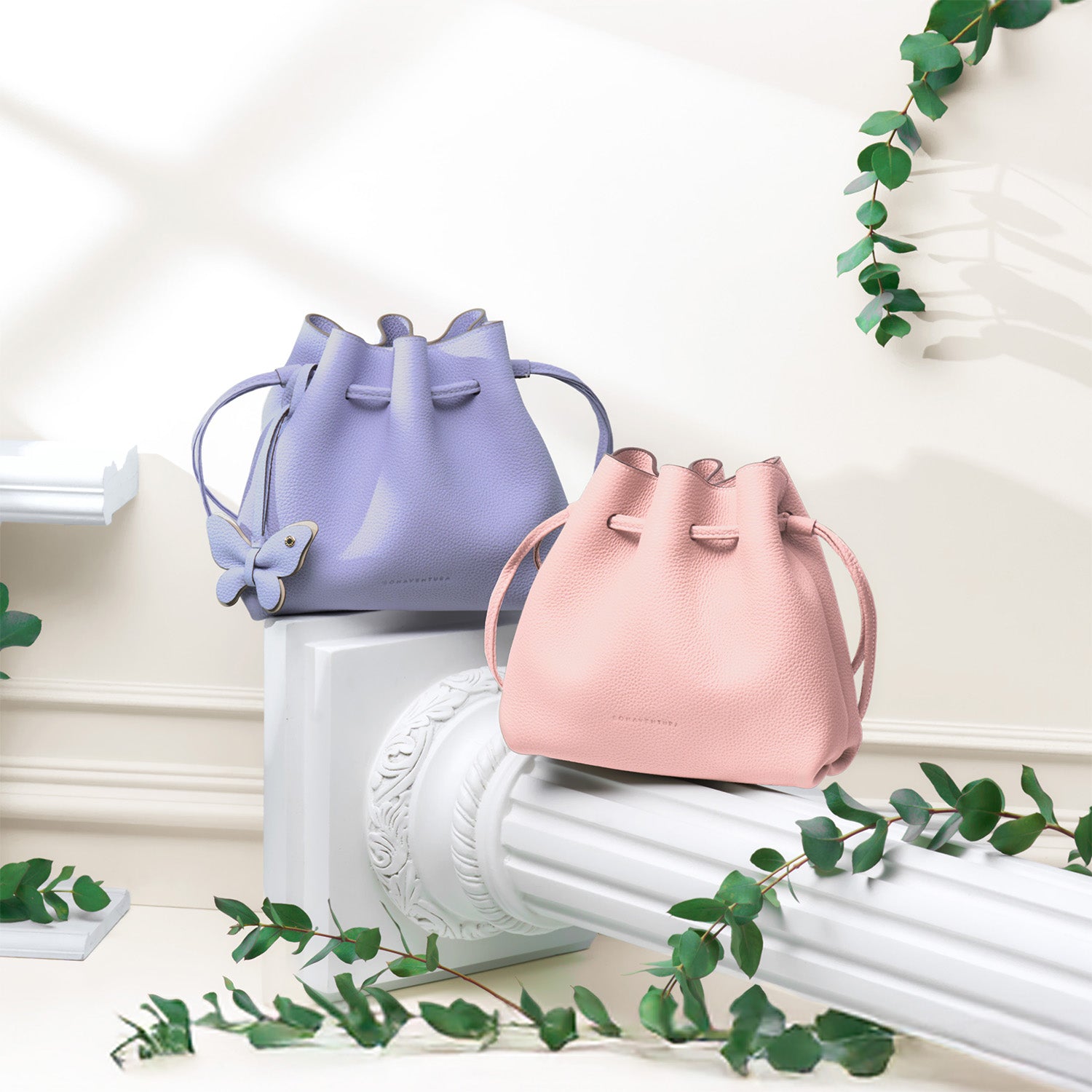 ノア バッグ シュリンクレザー