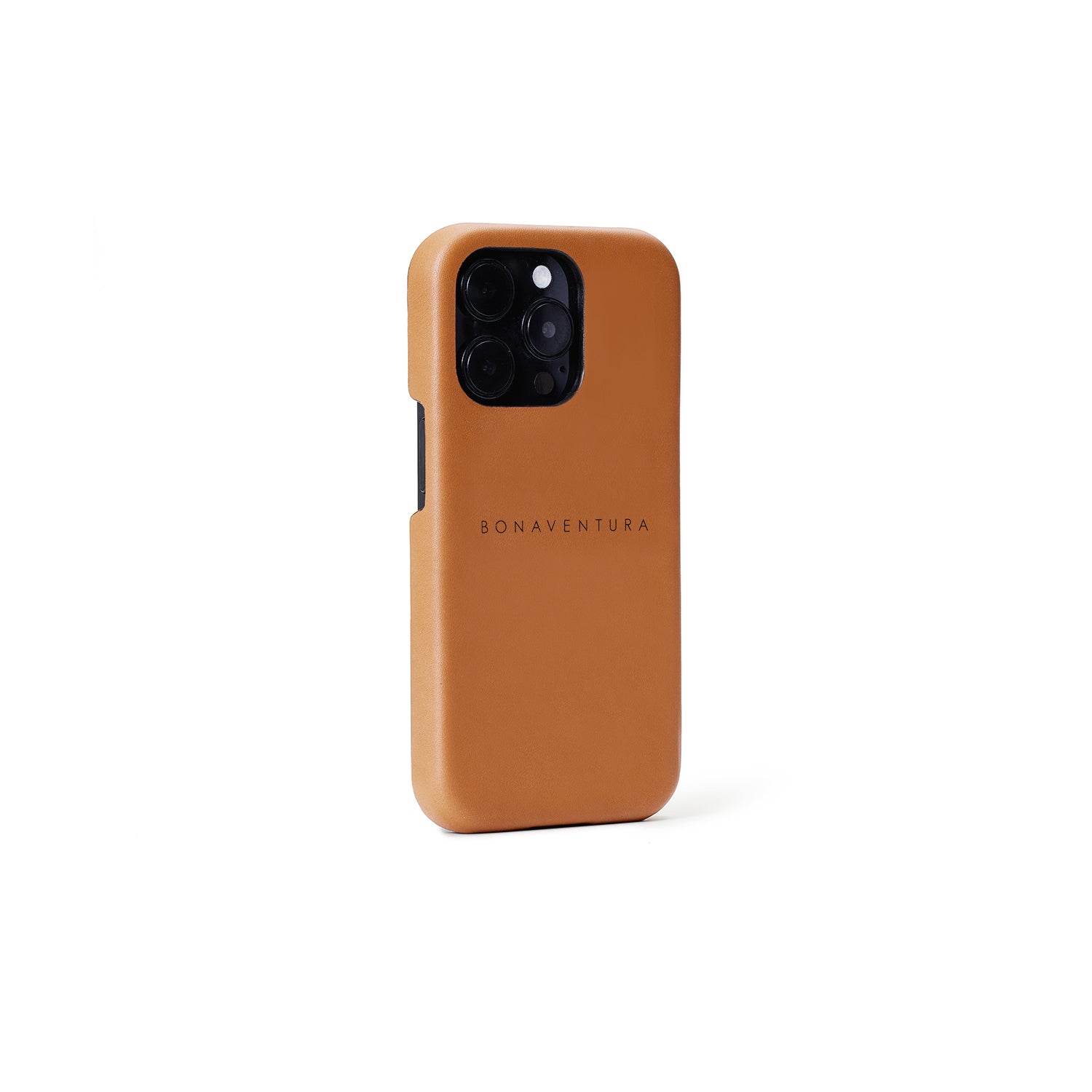 (iPhone 14 Pro) Back Cover Case Smooth Leather