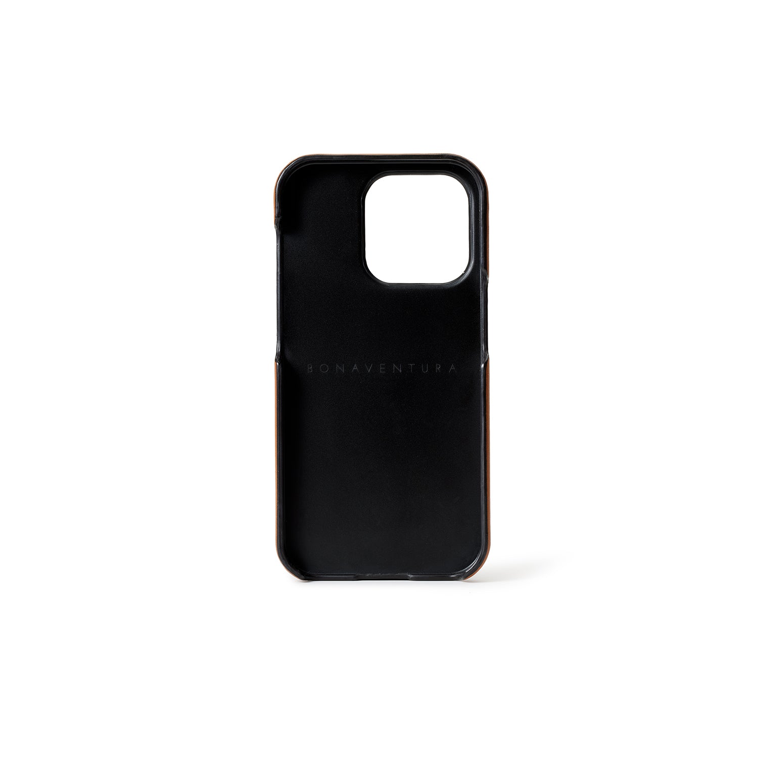 (iPhone 14 Pro) Back Cover Case Smooth Leather