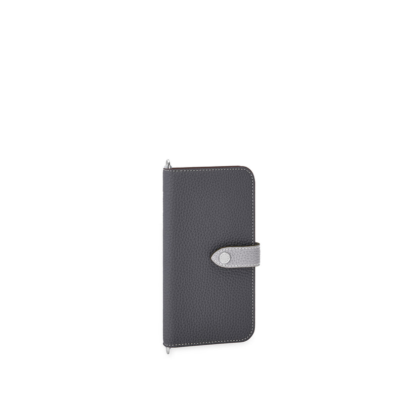 【オンライン限定】 (iPhone 15 Plus) ベルテッド ダイアリーケース シュリンクレザー