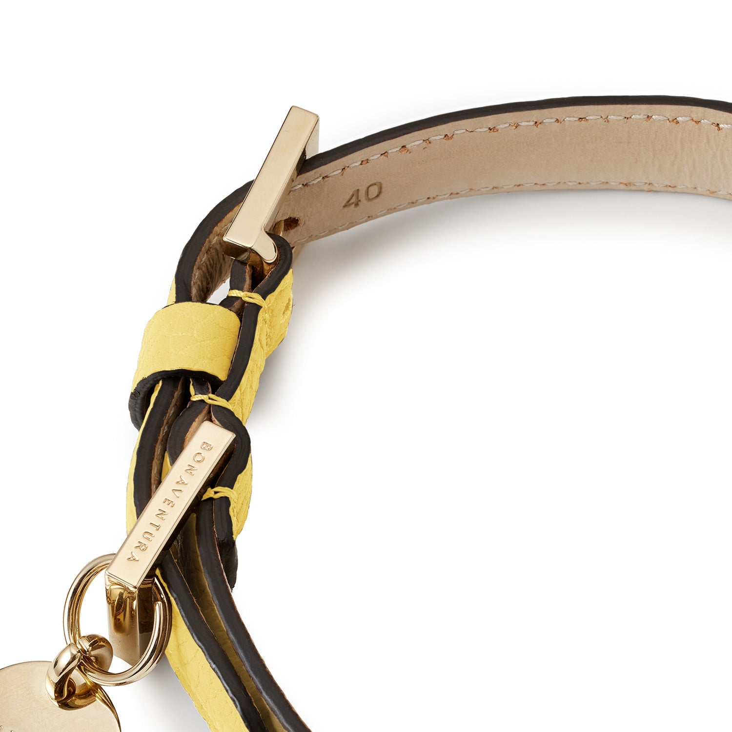 BONAVENTURA × FRIDA Firenze Pet Collar (40) Shrink Leather