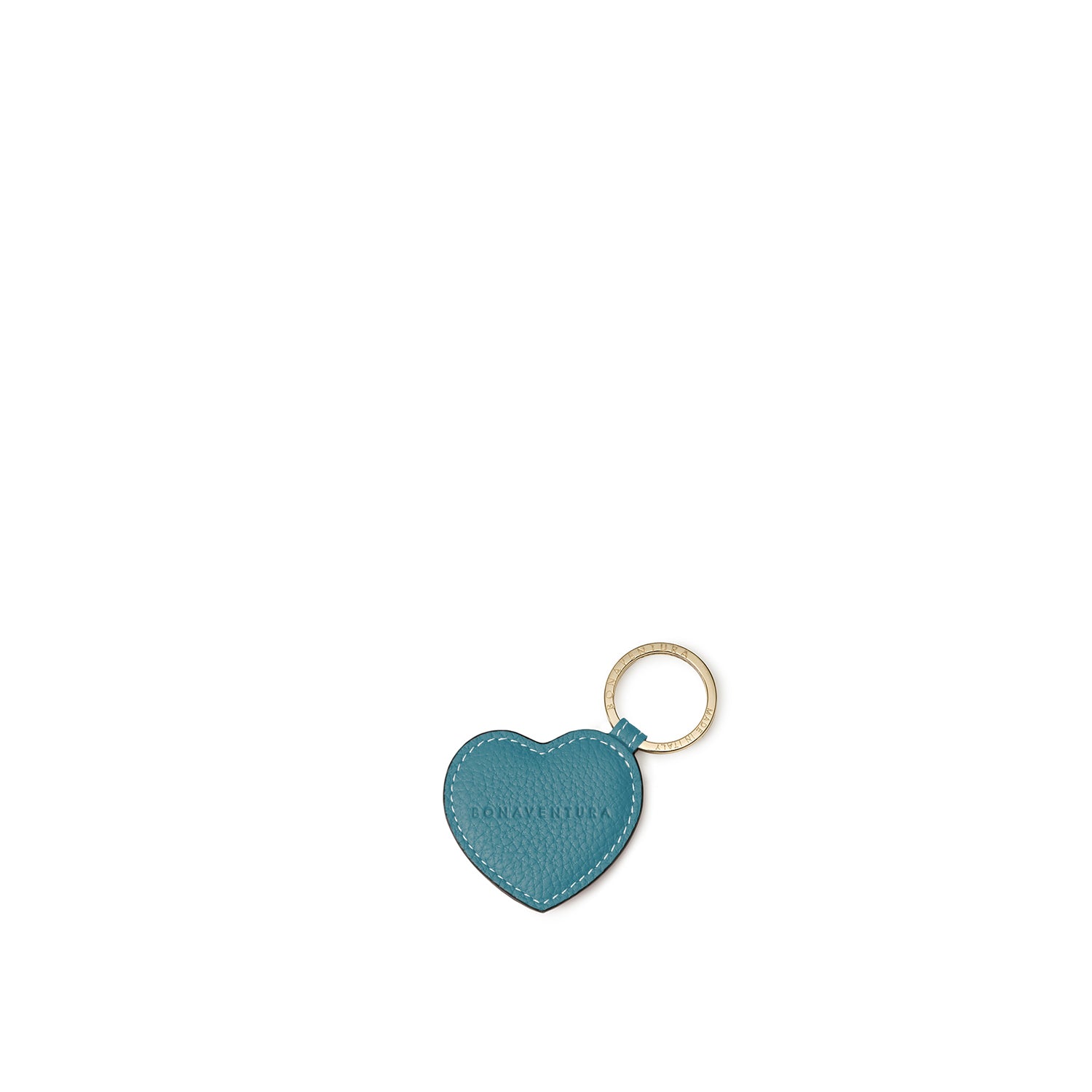 Heart Keychain Shrink Leather (One Size)