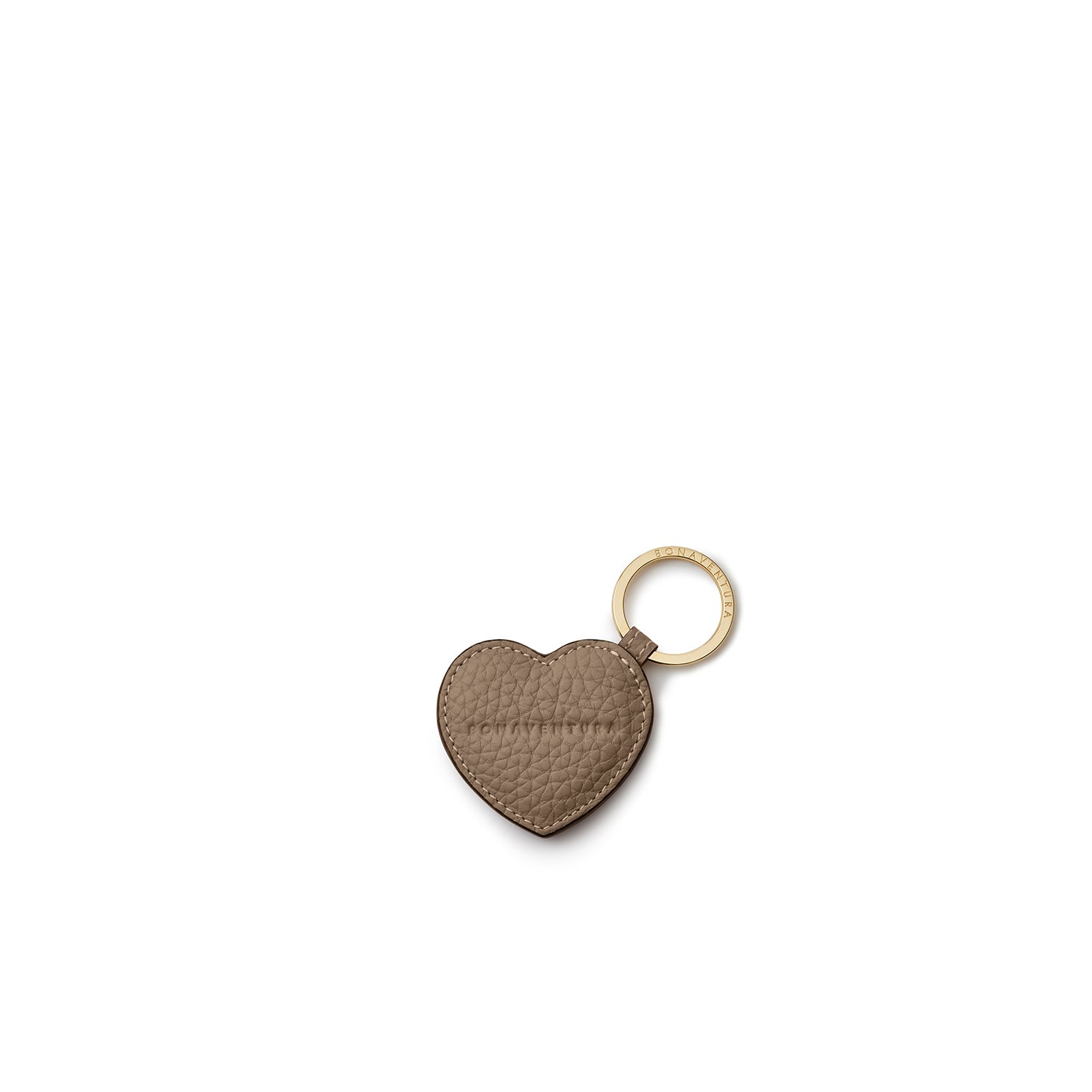 Heart Keychain in Shrink Leather