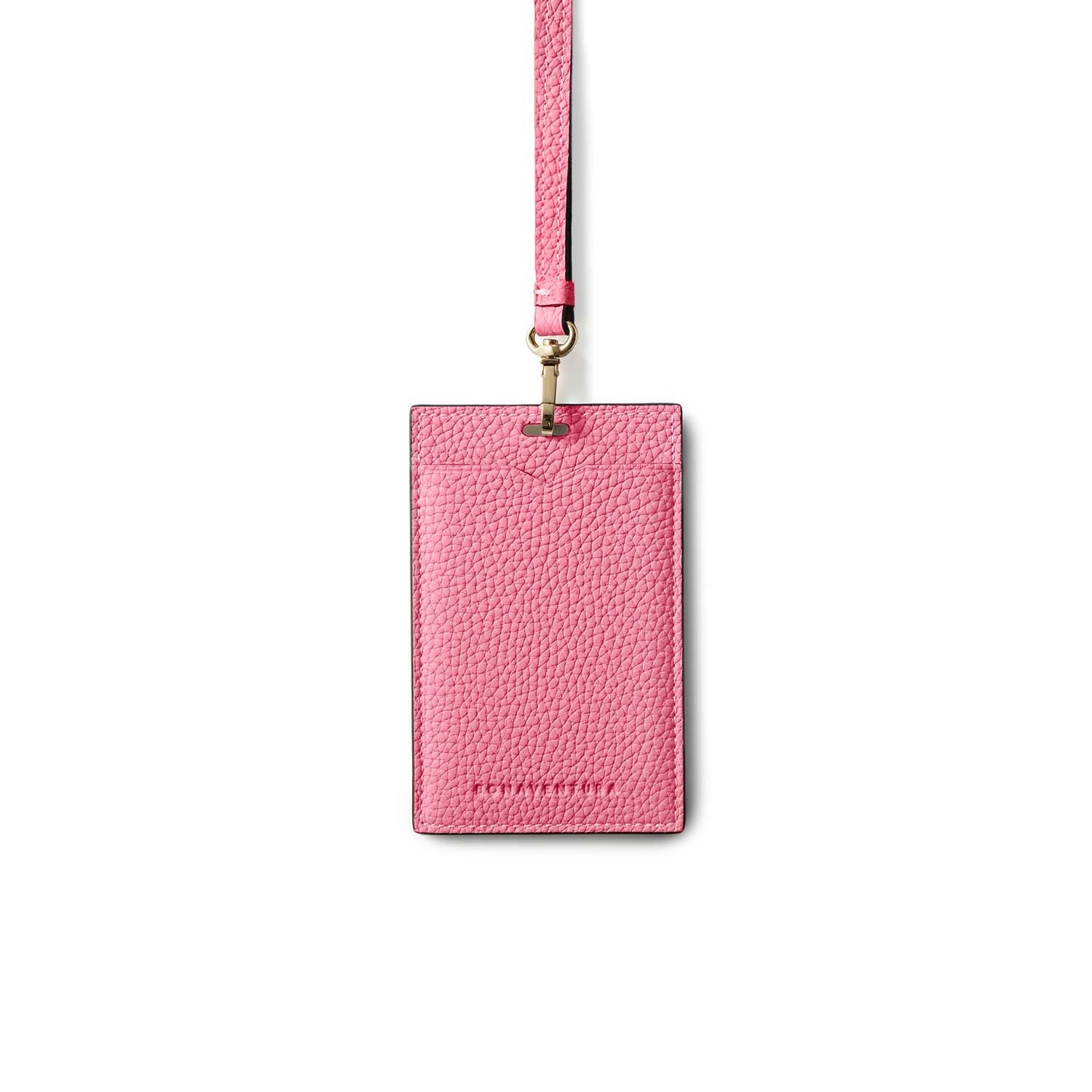 ID card holder in shrink leather (vertical)