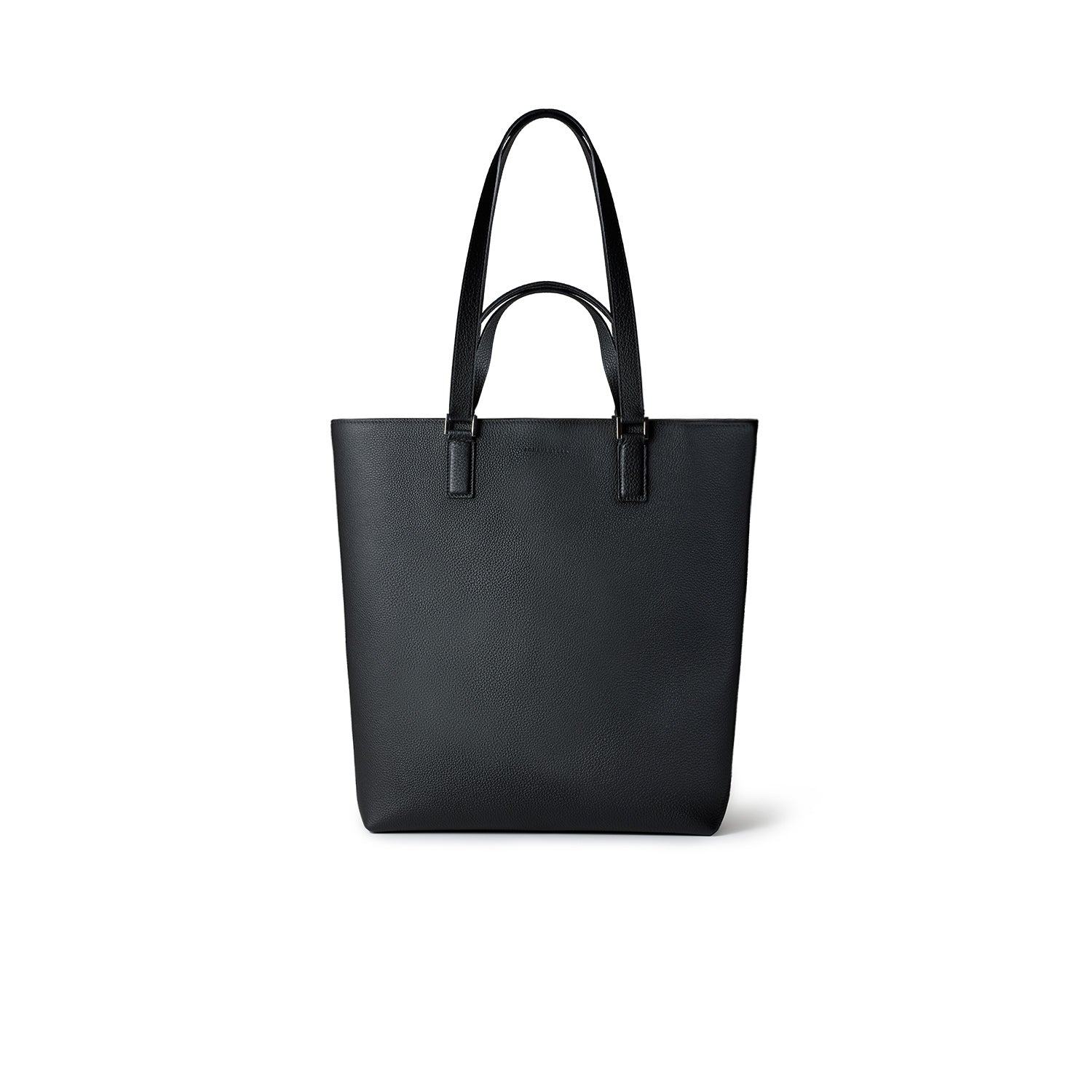 Cleo Tote Bag in Shrink Leather Black