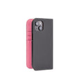 (iPhone 14) Diary Case Shrink Leather