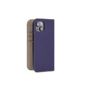(iPhone 14) Diary Case Shrink Leather