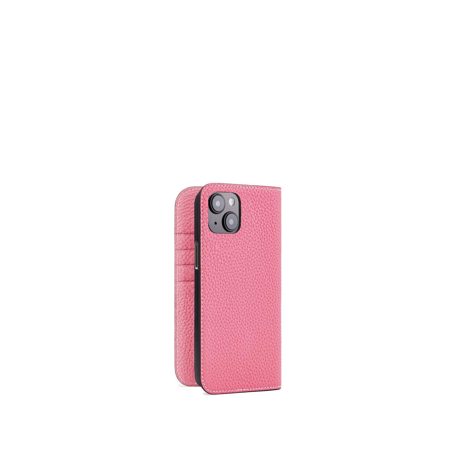 (iPhone 14 Plus) ダイアリーケース シュリンクレザー
