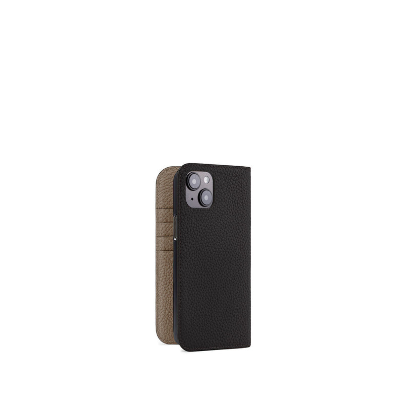 【オンライン限定】 (iPhone 14 Plus) ダイアリーケース シュリンクレザー