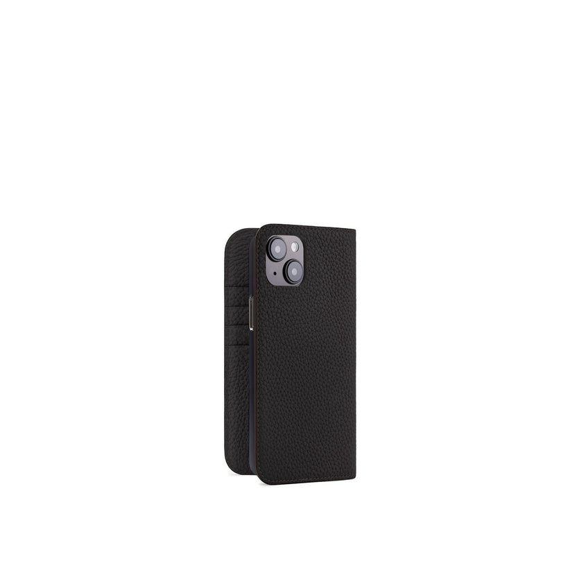 【オンライン限定】 (iPhone 15 Plus) ダイアリーケース シュリンクレザー