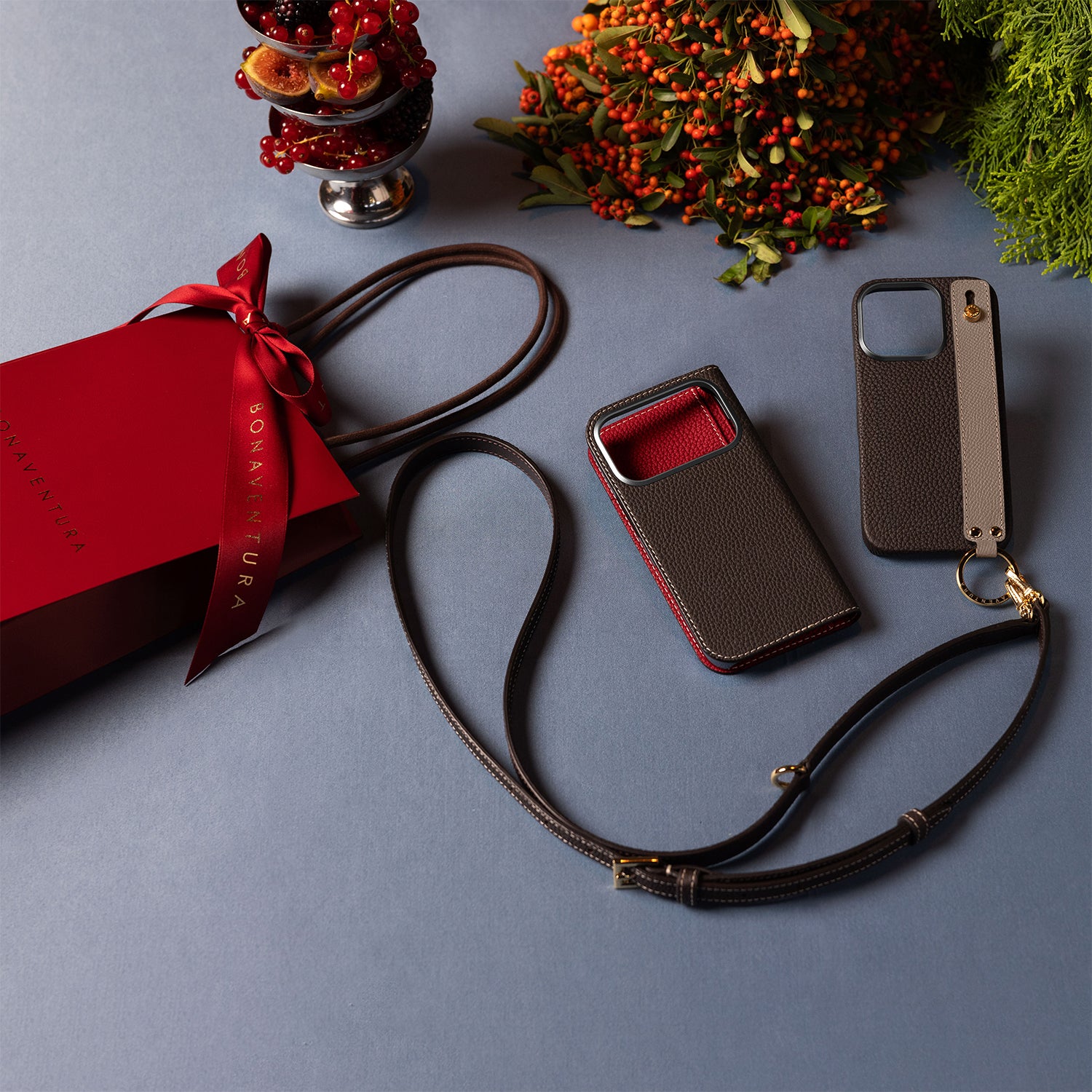 iPhone 16) ダイアリーケース シュリンクレザー