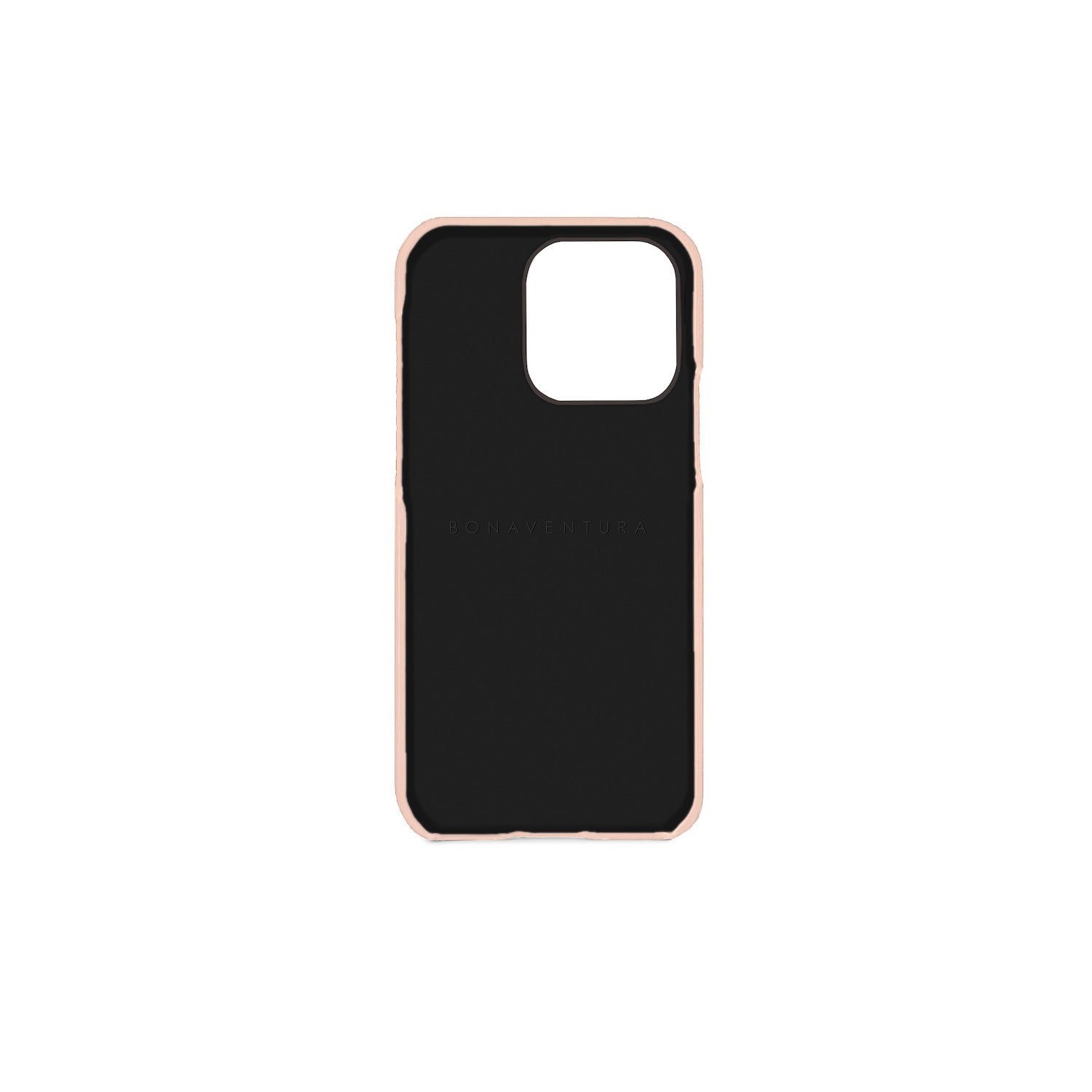 (iPhone 14 Pro) Back cover case Shrink leather