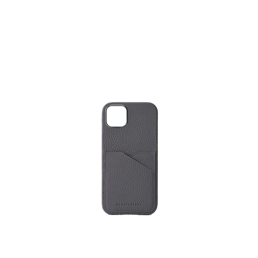 【オンライン限定】 (iPhone 15 Plus) バックカバーケース シュリンクレザー