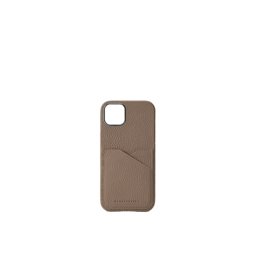 【オンライン限定】 (iPhone 15 Plus) バックカバーケース シュリンクレザー