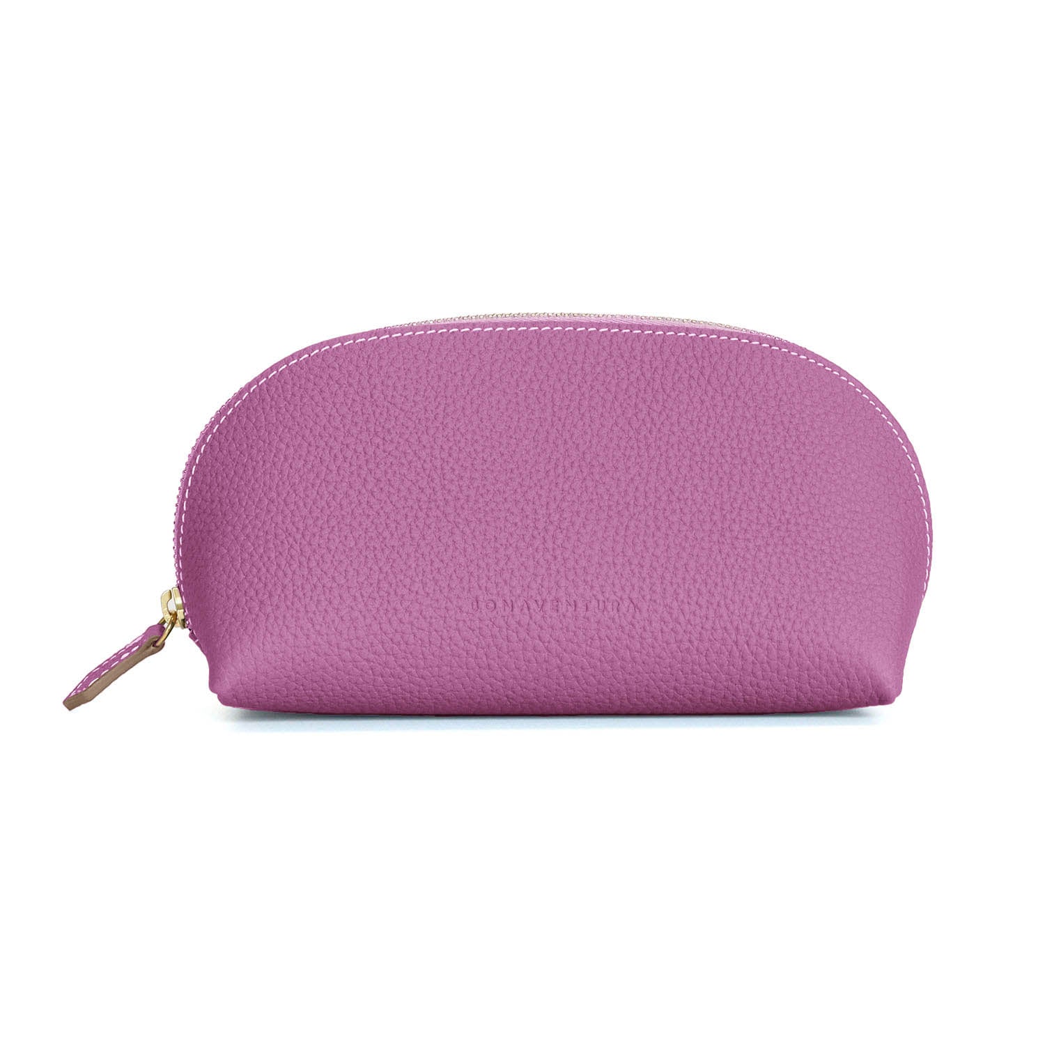 Cosmetic pouch in shrink leather (small)