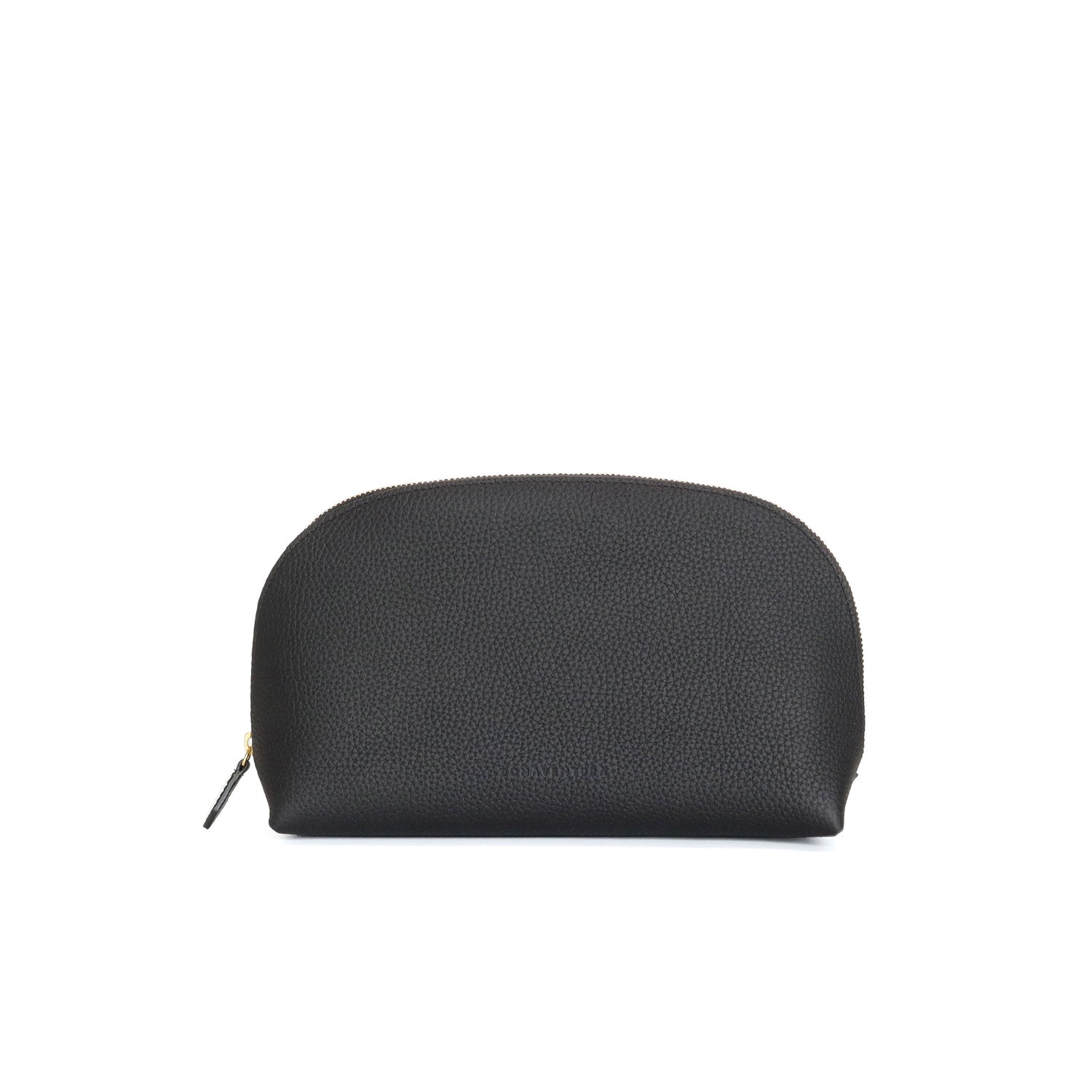 Cosmetic pouch in shrink leather (large)