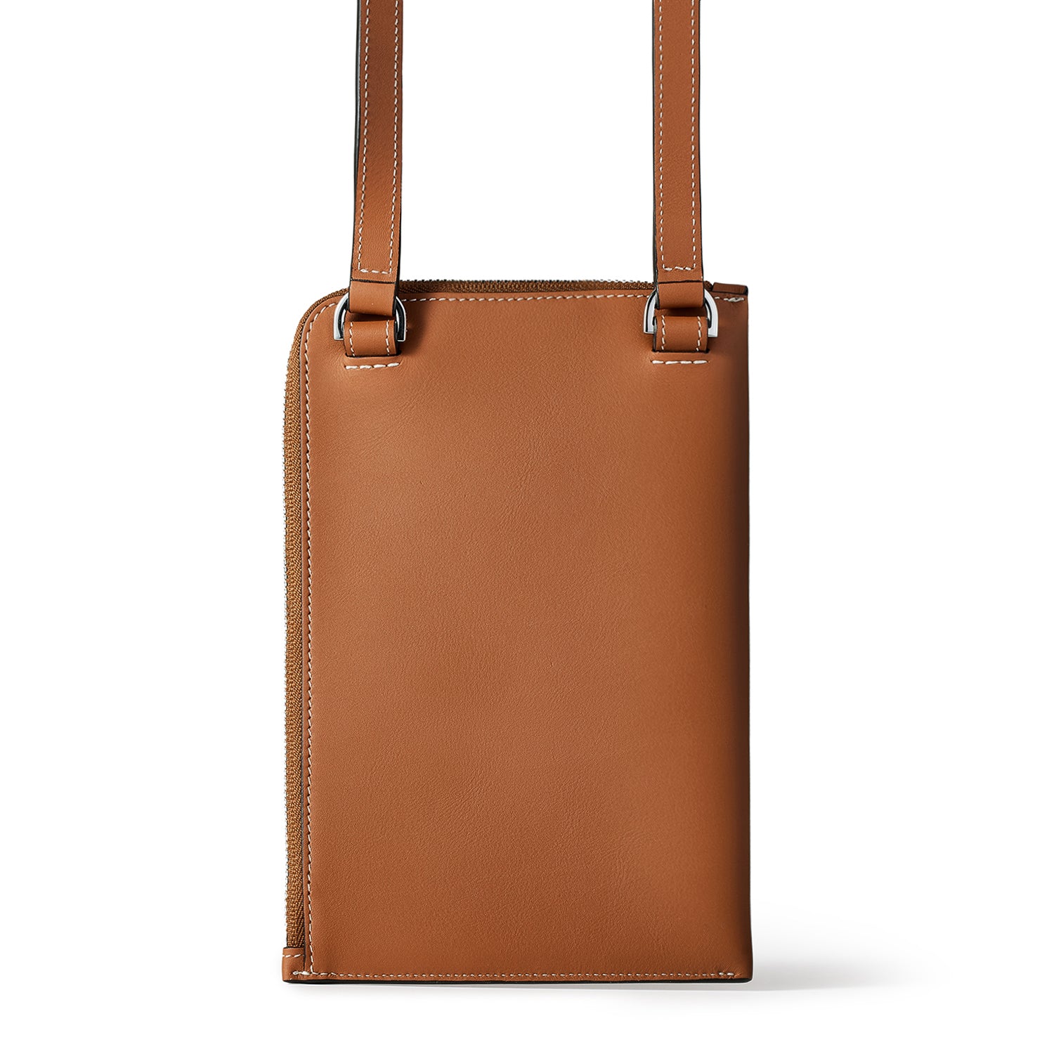 Riley shoulder bag in smooth leather