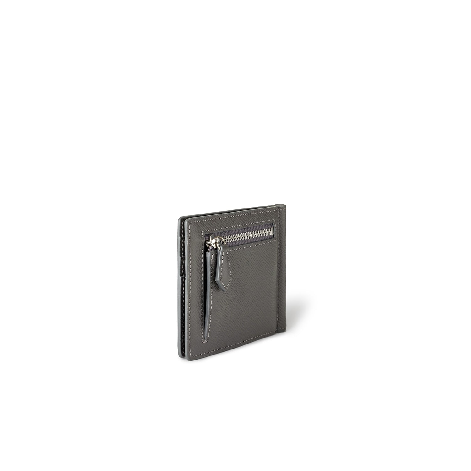 BONAVENTURA × คลิปหนีบธนบัตร Tiamo Bifold พร้อมซองใส่เหรียญ หนังจระเข้พิมพ์ลายนูน