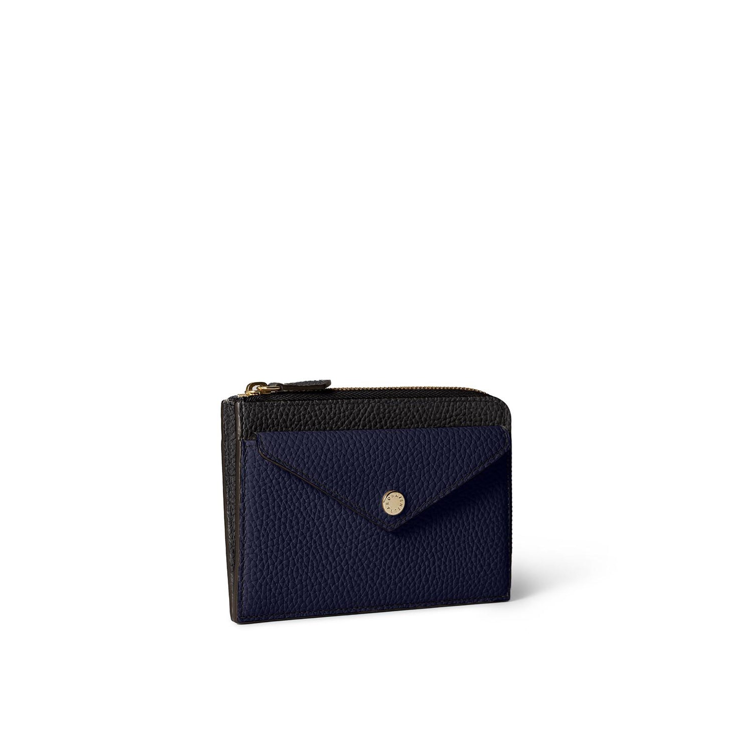 Envelope Zip Wallet Shrink Leather