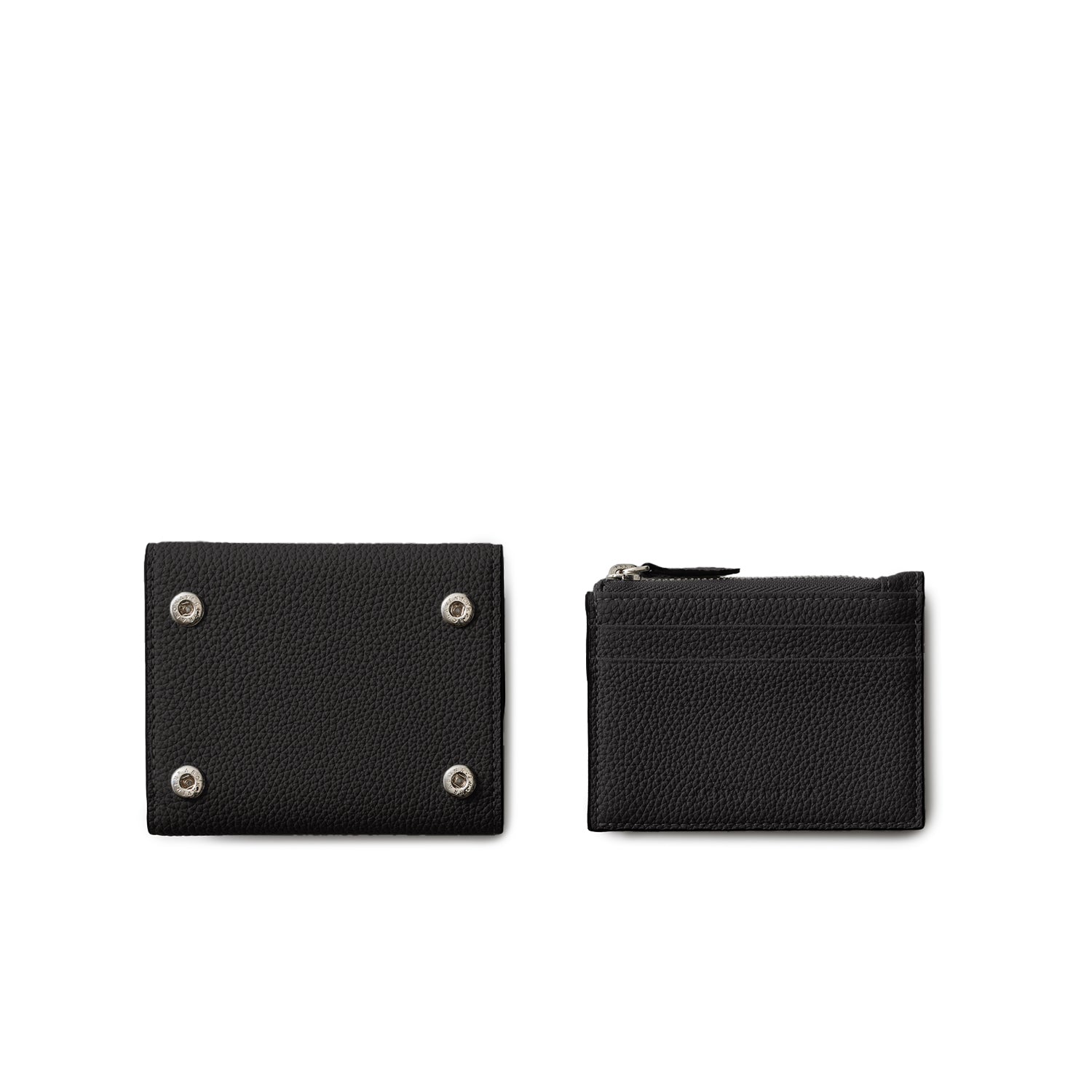Beatrice Trifold Wallet in Shrink Leather