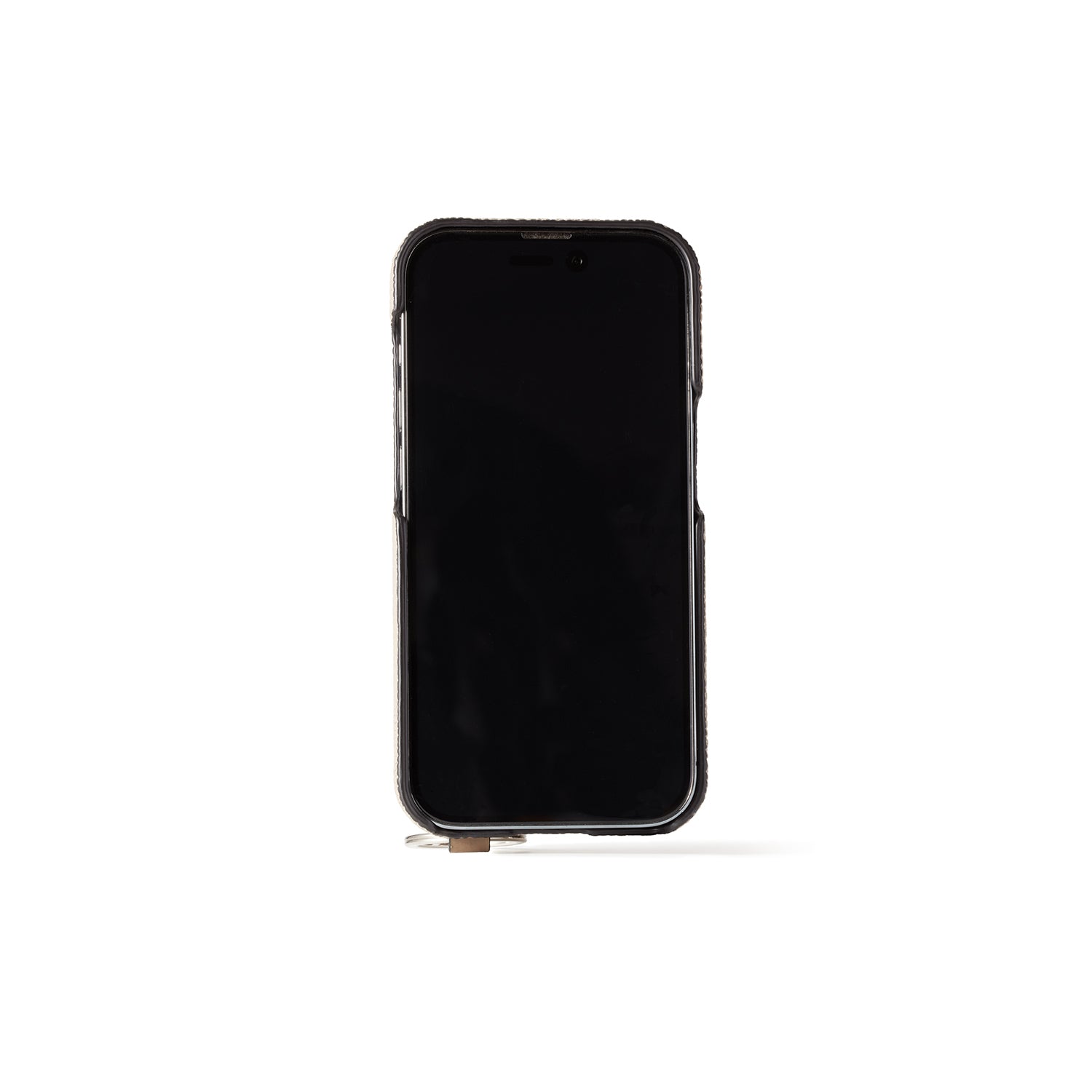 (iPhone 14 Pro Max) BONAVENTURA × AMI SUZUKI & SHIORI OHNO ハンドル付き バックカバーケース シュリンクレザー