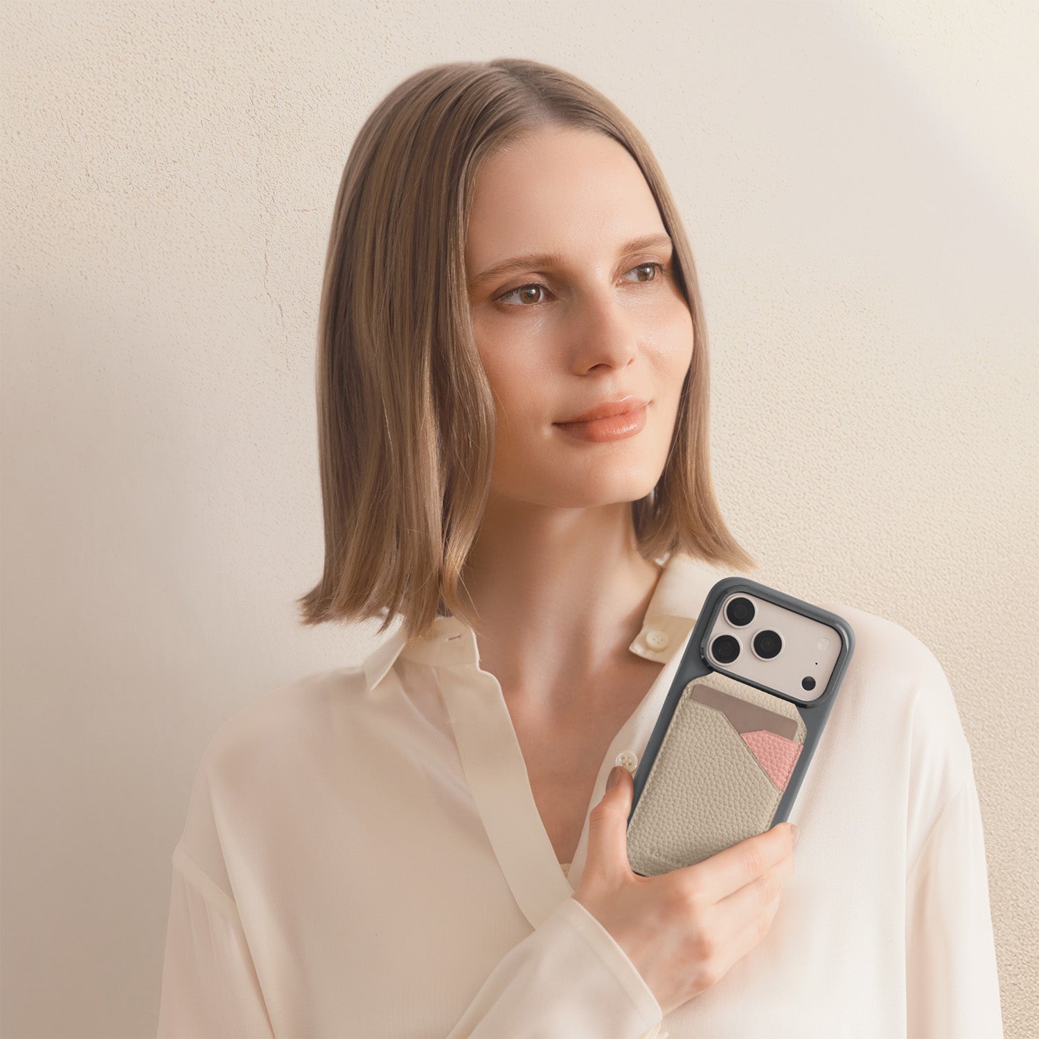 iPhone 16 Pro) カラー バックカバーケース – BONAVENTURA (ボナ
