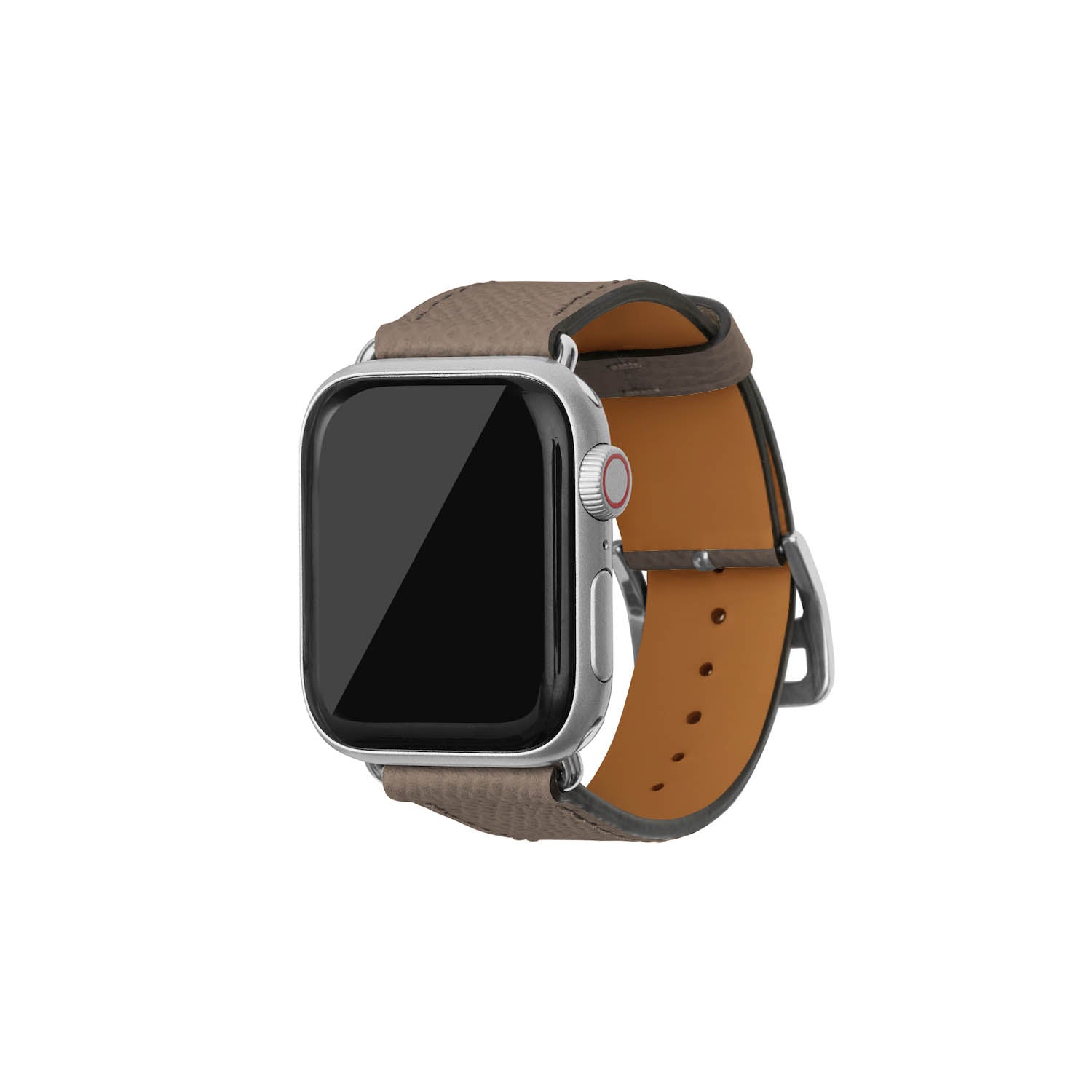 Noblesse Apple Watch Leather Band [38mm/40mm/41mm, M/L Size] (Adapter: Silver)