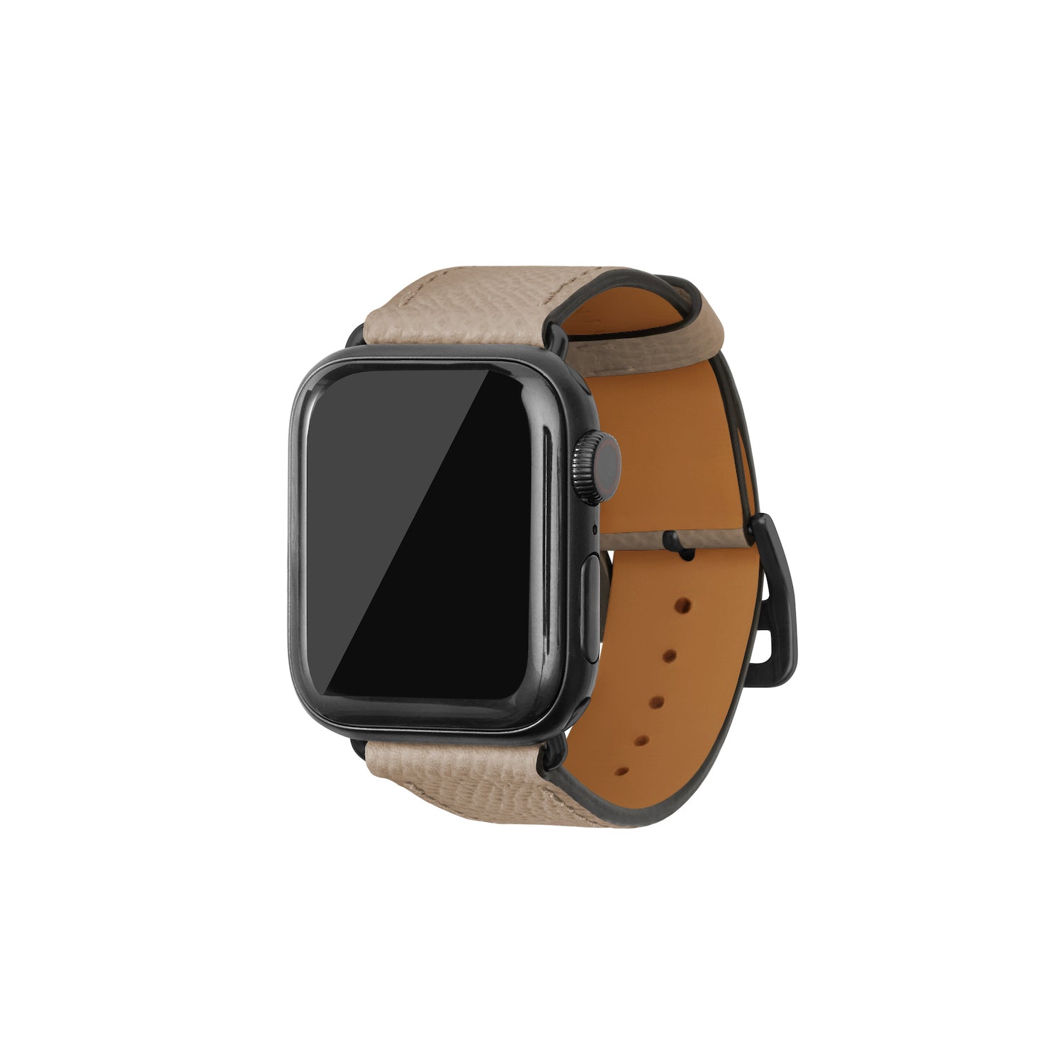 Noblesse Apple Watch Leather Band [38mm/40mm/41mm, S/M Size] (Adapter: Black)