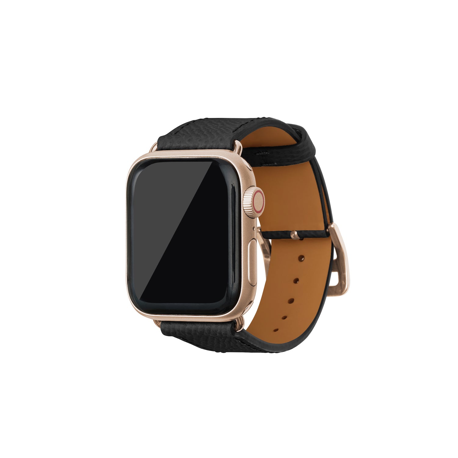 Noblesse Apple Watch Leather Band [38mm/40mm/41mm, S/M Size] (Adapter: Gold)