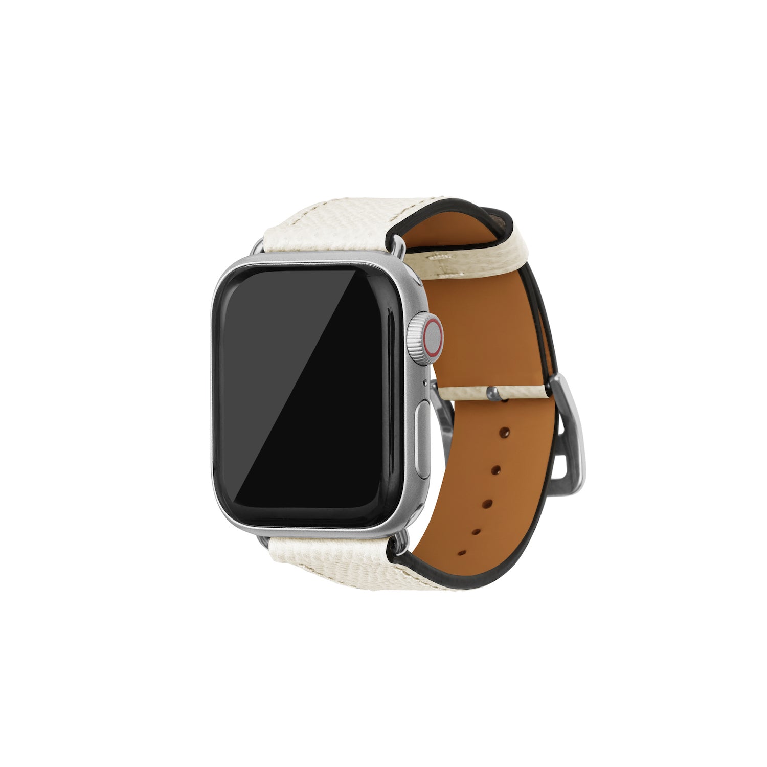 Noblesse Apple Watch Leather Band [38mm/40mm/41mm, S/M Size] (Adapter: Silver)