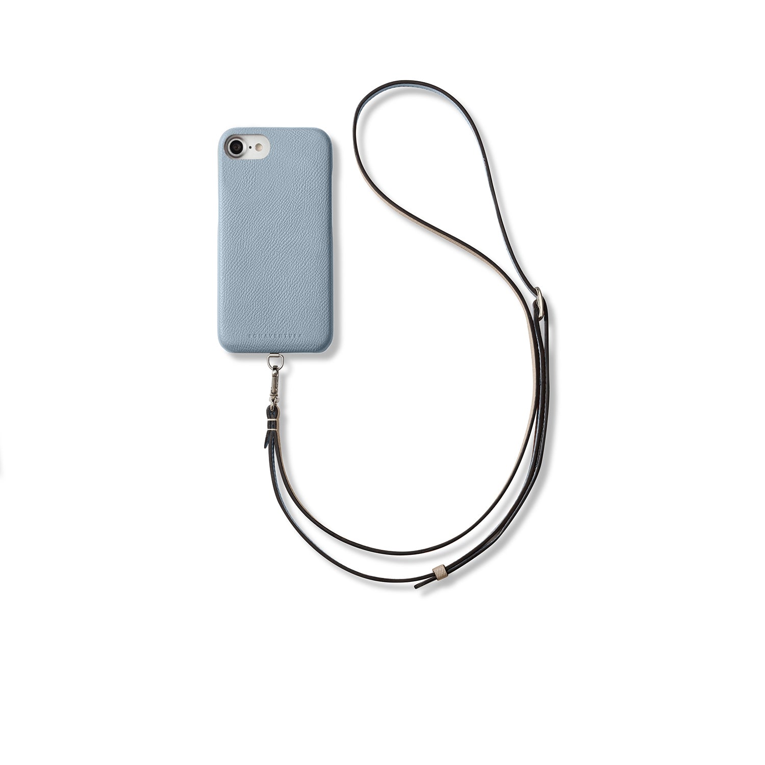 iPhone SE 6s 6) バックカバーケース ストラップ付き ノブレッサレザー