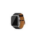 Bottalato Leather Apple Watch Band M/l 38/40/41mm (Silver Adapter)