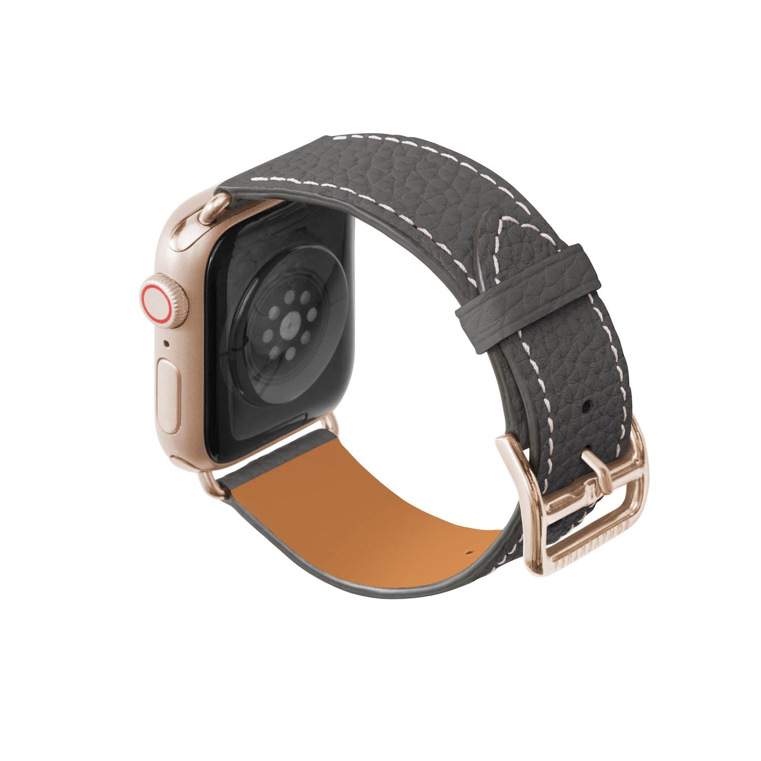 สายหนัง Apple Watch [38 มม./40 มม./41 มม. ขนาด S/M] (อะแดปเตอร์: สีทอง)