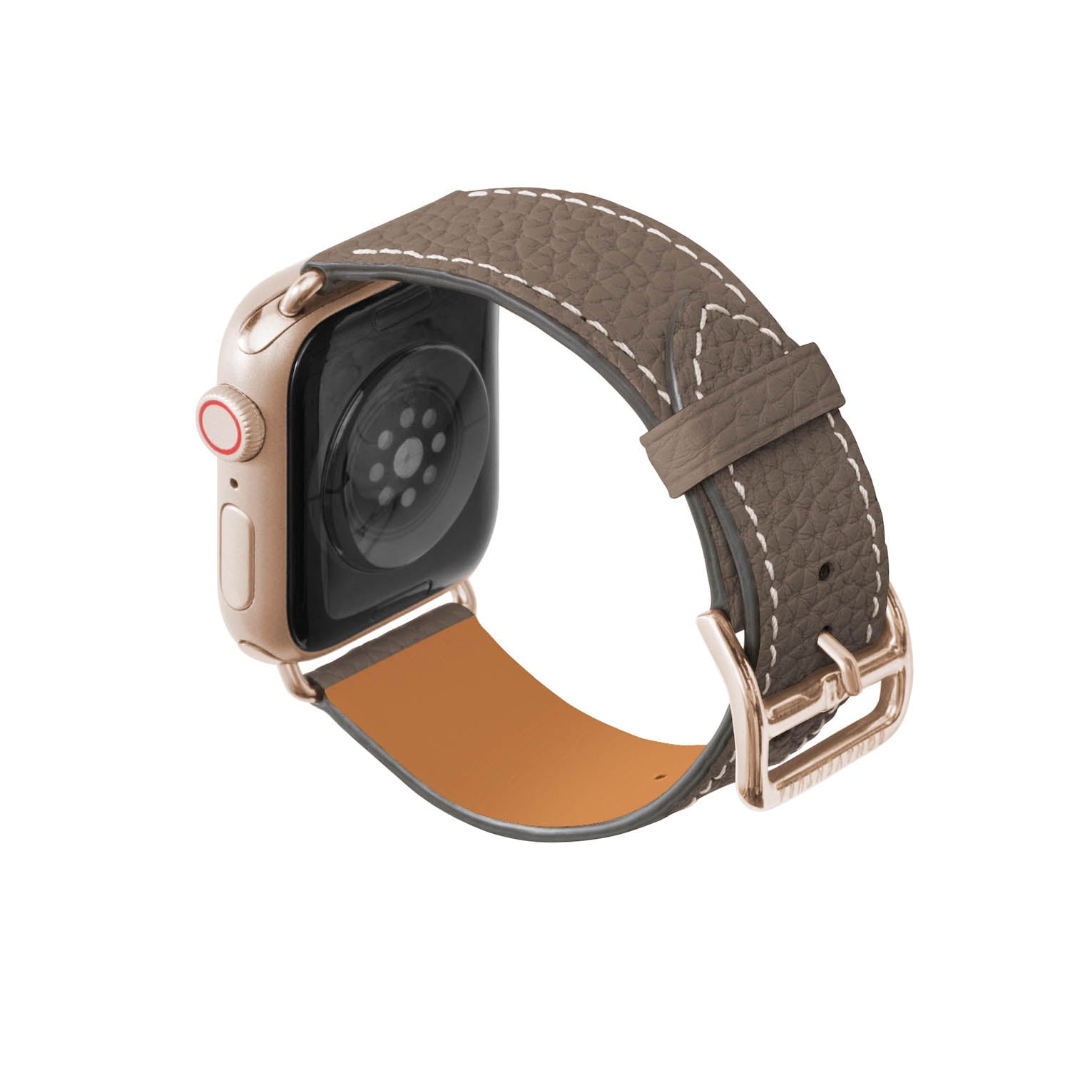 Apple Watch Hermes レザーバンド ゴールド 41mm-
